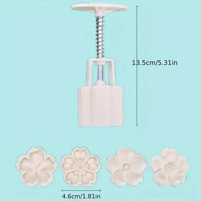 Moon Cake Maker - Plastic Cherry Blossom Mold by House Of Avana