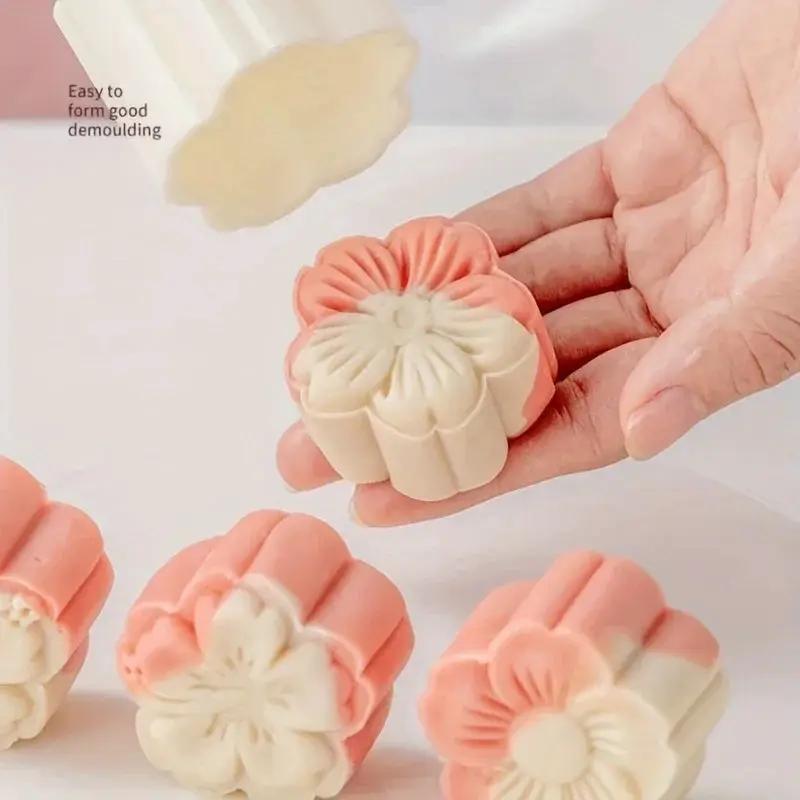 Moon Cake Maker - Plastic Cherry Blossom Mold by House Of Avana