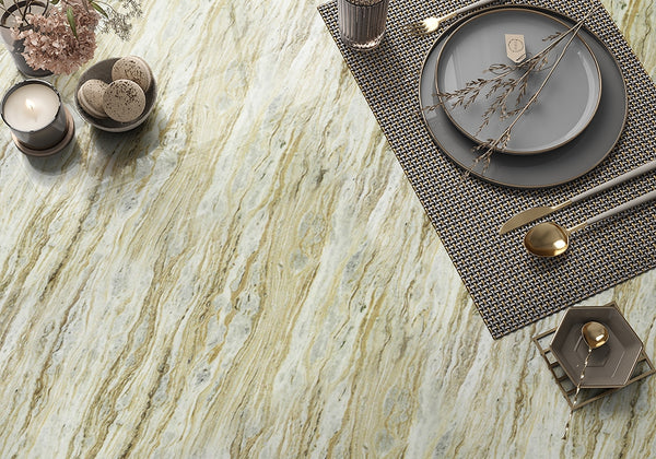 Moon Ray Polished Marble Slab Random