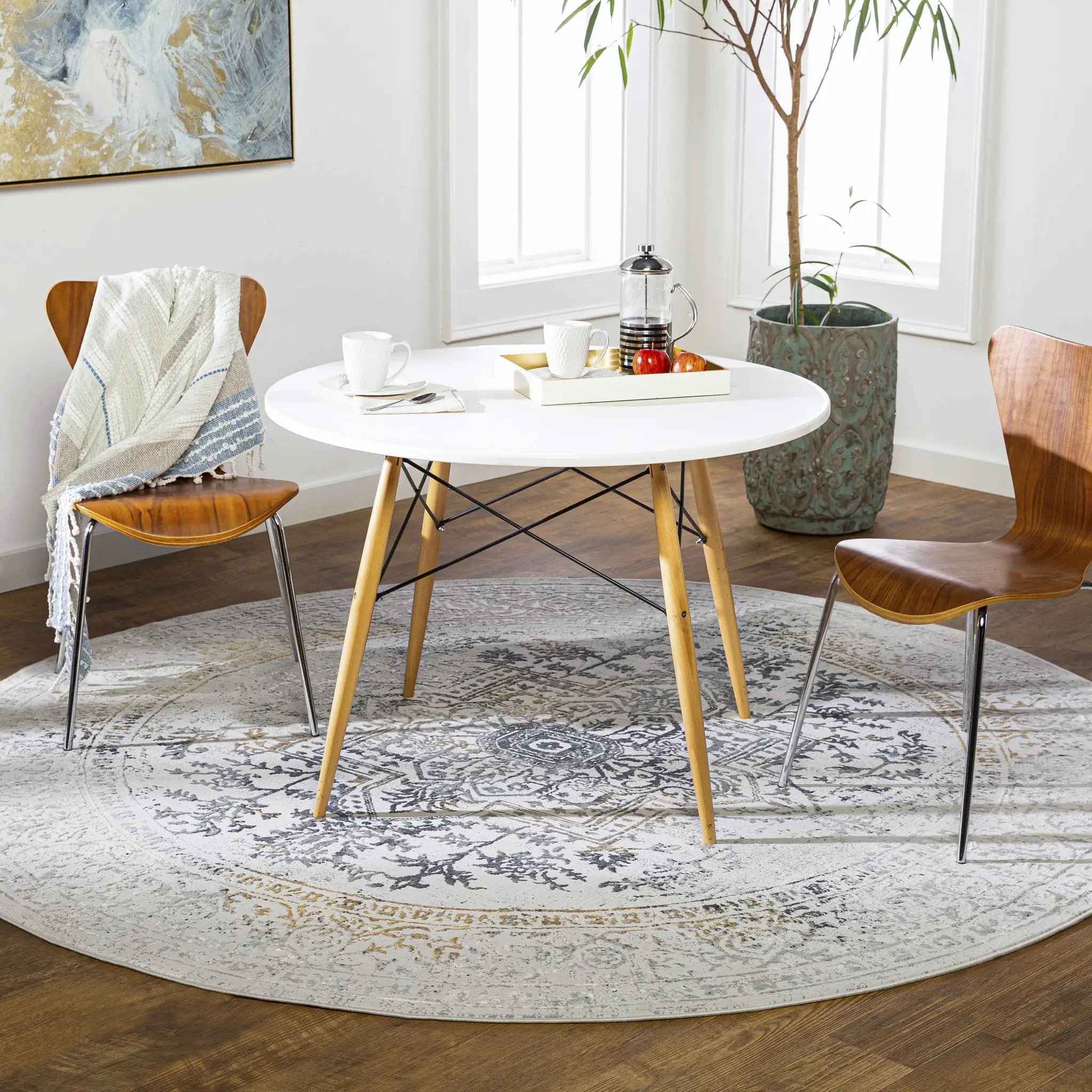 Morriston Faux Silk Rug by Boutique Rugs
