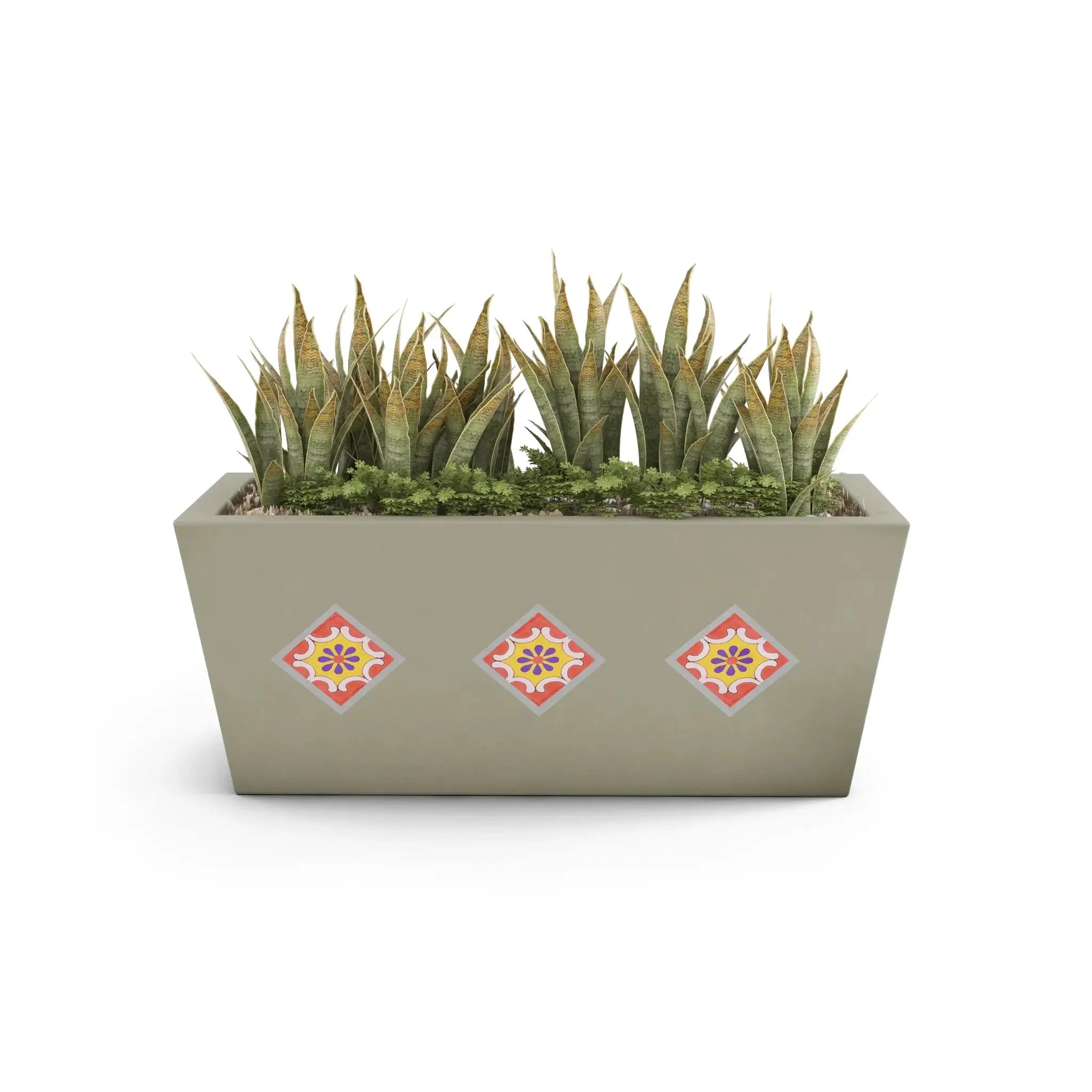 Mosaic Outdoor Planters by ModaConcrete - Direct source for architectural and precast concrete