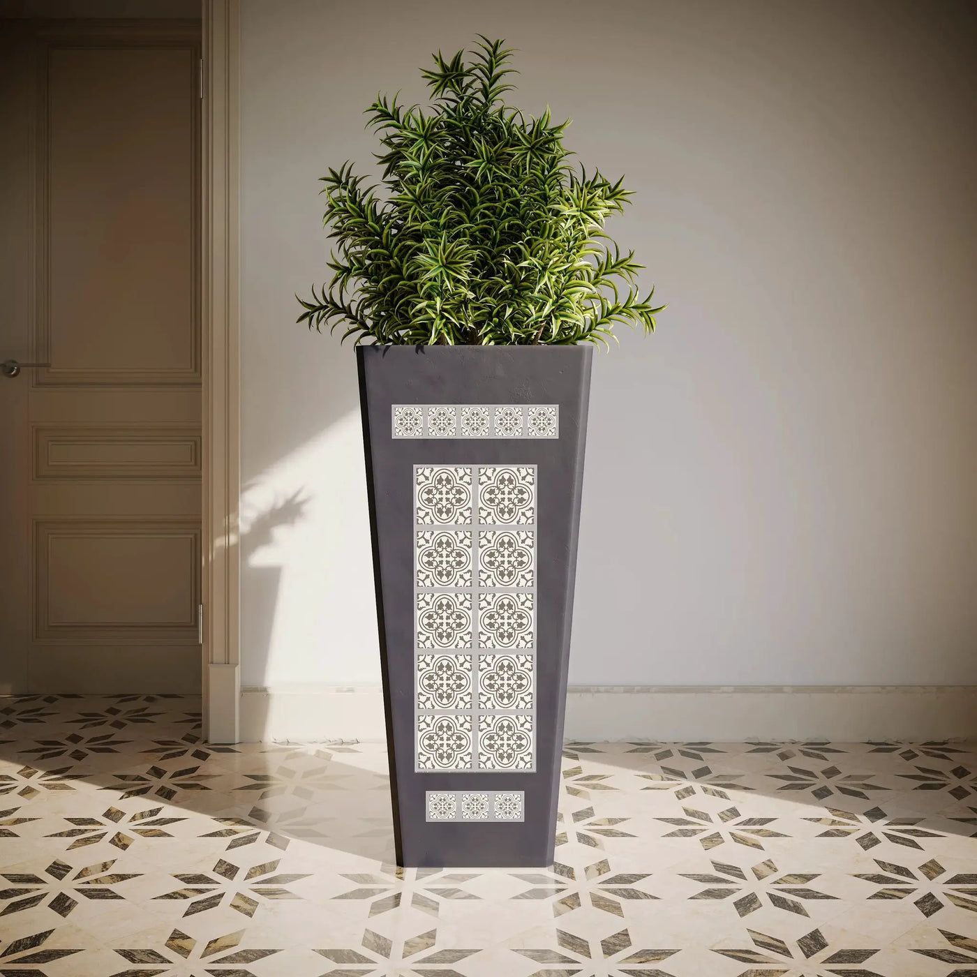 Mosaic Outdoor Planters by ModaConcrete - Direct source for architectural and precast concrete