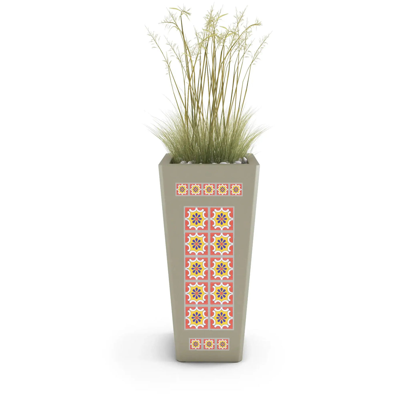 Mosaic Outdoor Planters by ModaConcrete - Direct source for architectural and precast concrete