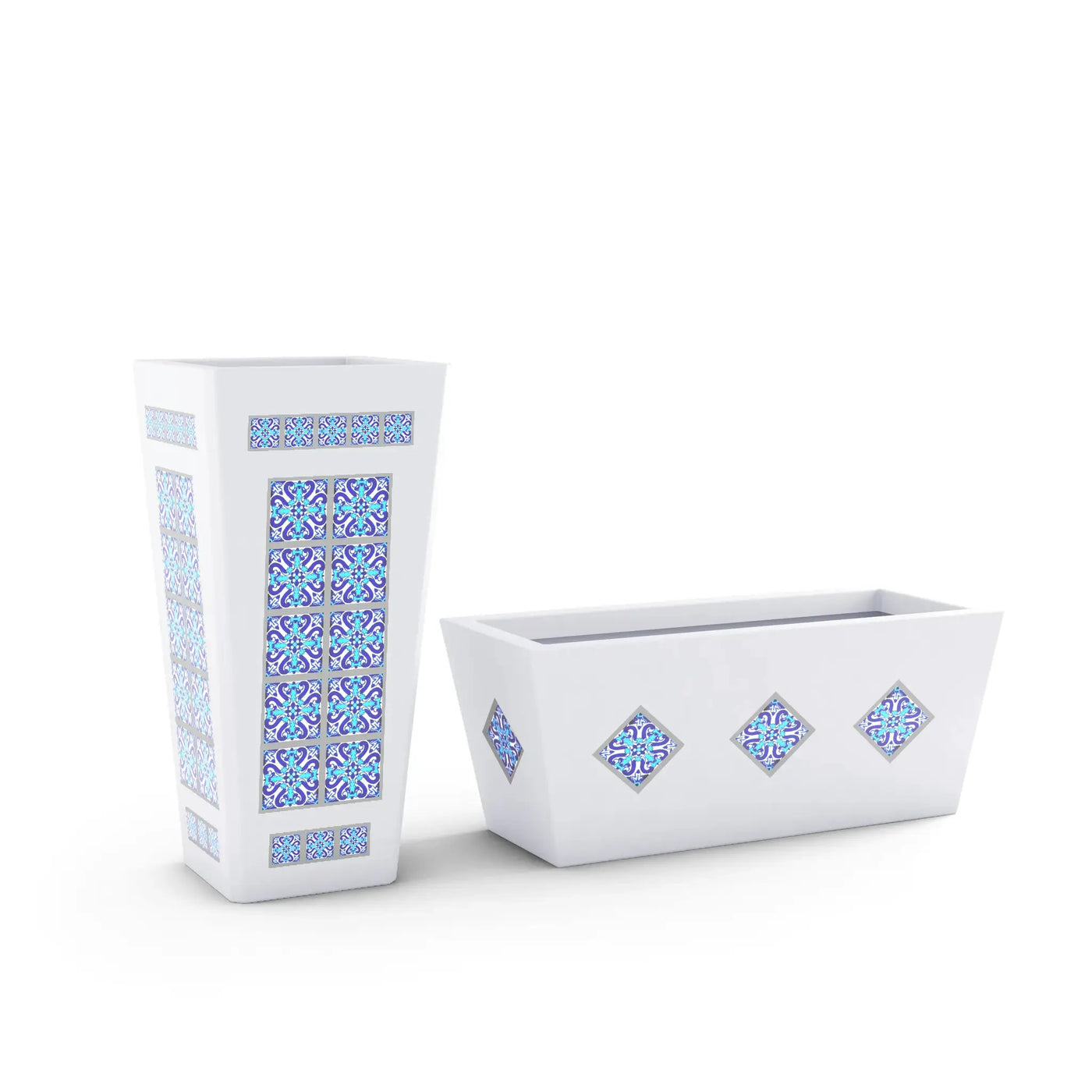 Mosaic Outdoor Planters by ModaConcrete - Direct source for architectural and precast concrete