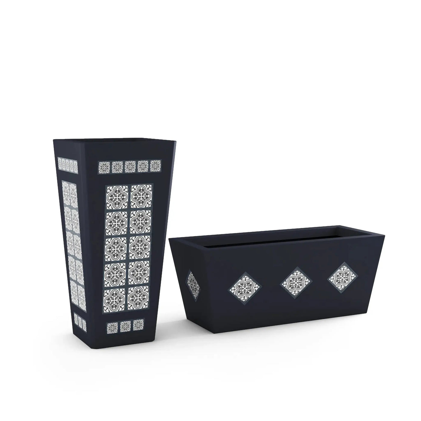 Mosaic Outdoor Planters by ModaConcrete - Direct source for architectural and precast concrete