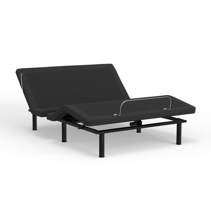 Adjustable Queen Bed Base with Voice Command and LED Lights - Black, photo 4 of 7