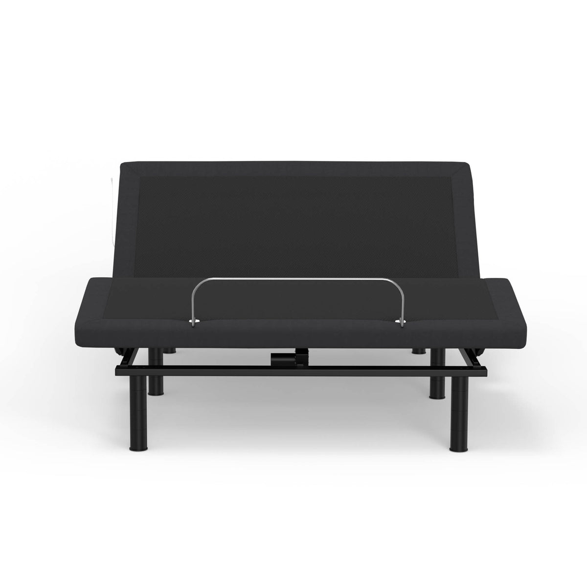 Adjustable Queen Bed Base with Voice Command and LED Lights - Black, photo 6 of 7