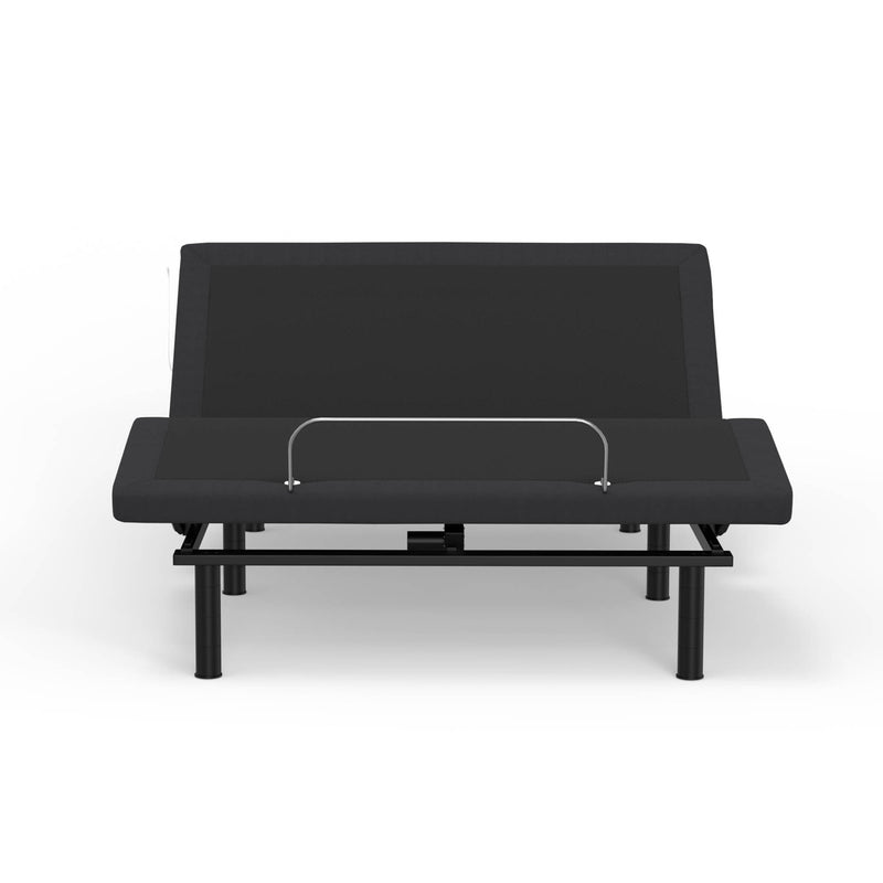 Adjustable Queen Bed Base with Voice Command and LED Lights - Black, photo 6 of 7