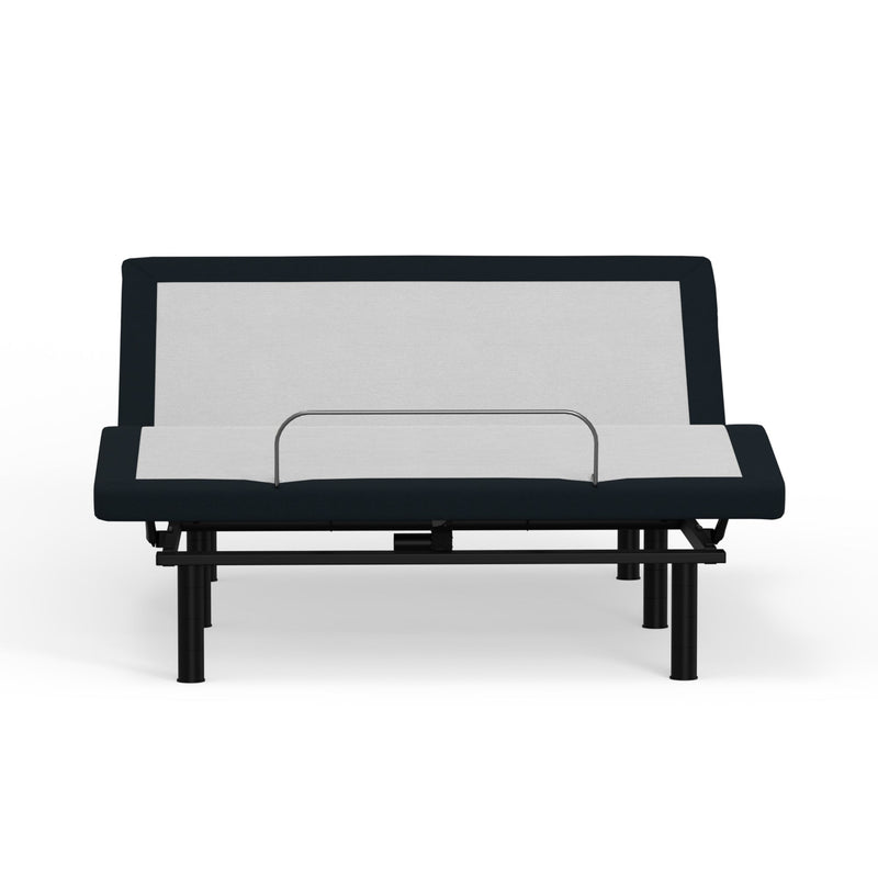 Full Adjustable Bed Base with Massage and USB Ports – White/Charcoal, photo 5 of 7