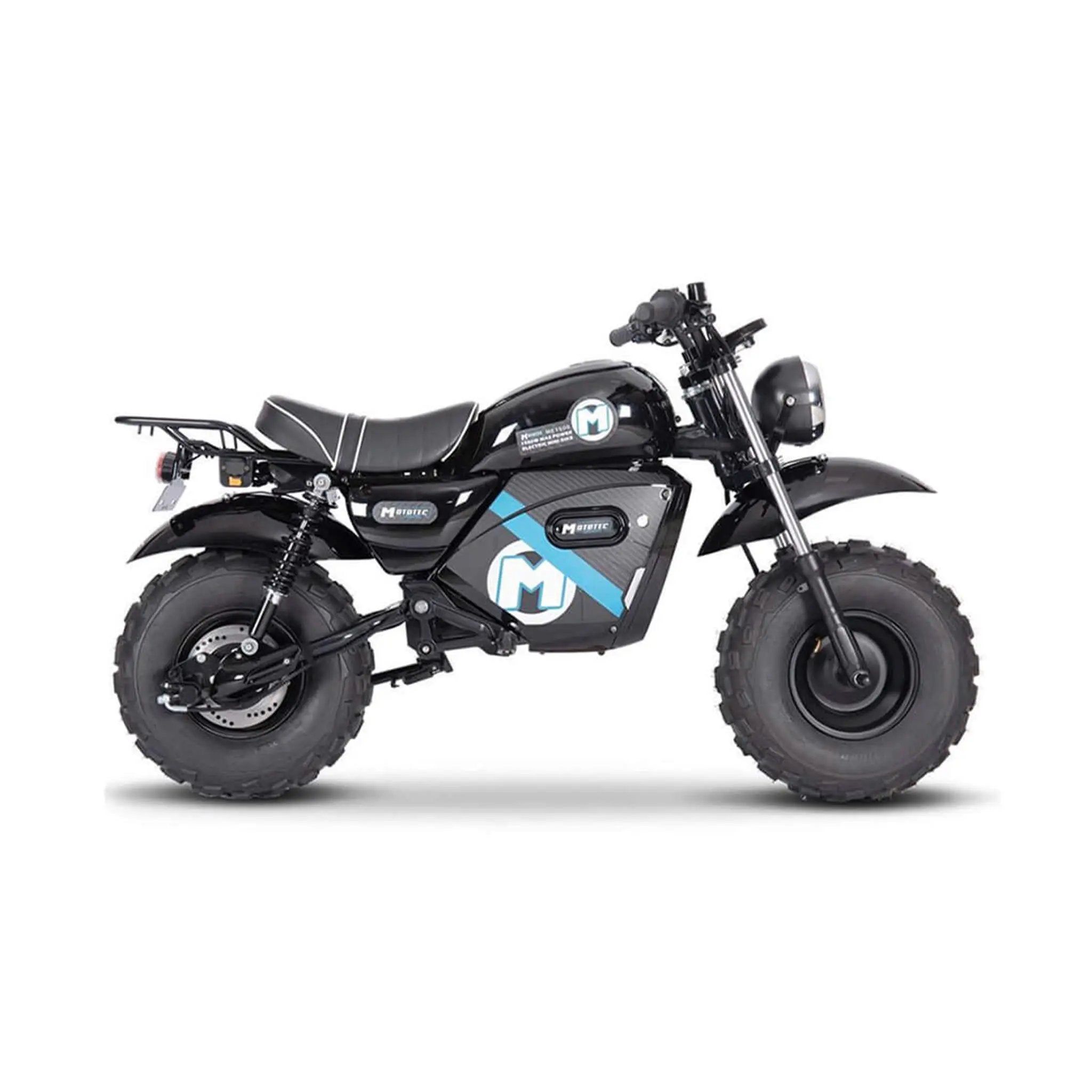 MotoTec 1500W 60V/20AH Electric Powered Mini Bike, Black (SAK32086) by SAKSBY WHOLESALE