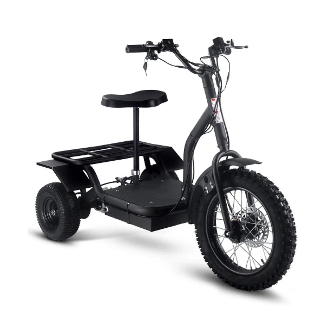 MotoTec 48V 1200W Electric Trike Three Wheel Scooter (SAK70549) by SAKSBY WHOLESALE