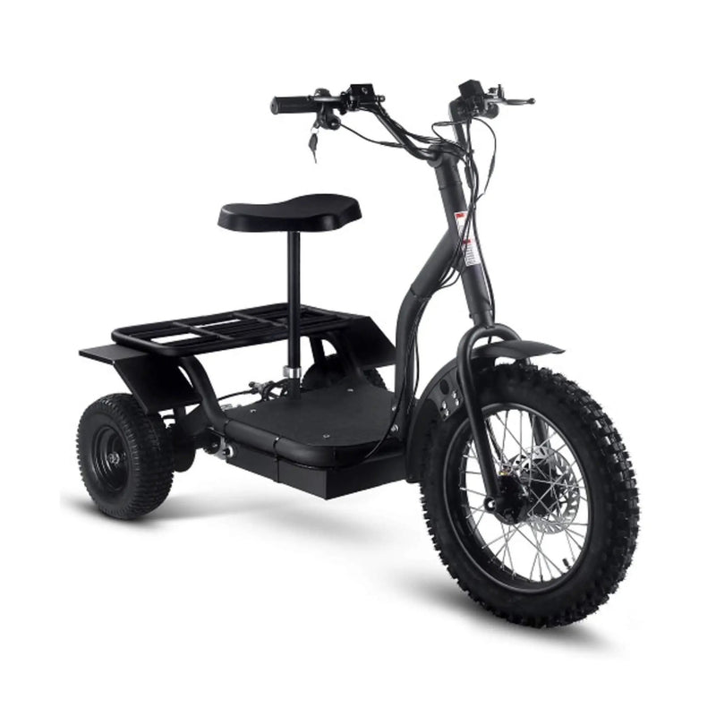 MotoTec 48V 1200W Electric Trike Three Wheel Scooter (SAK70549) by SAKSBY WHOLESALE