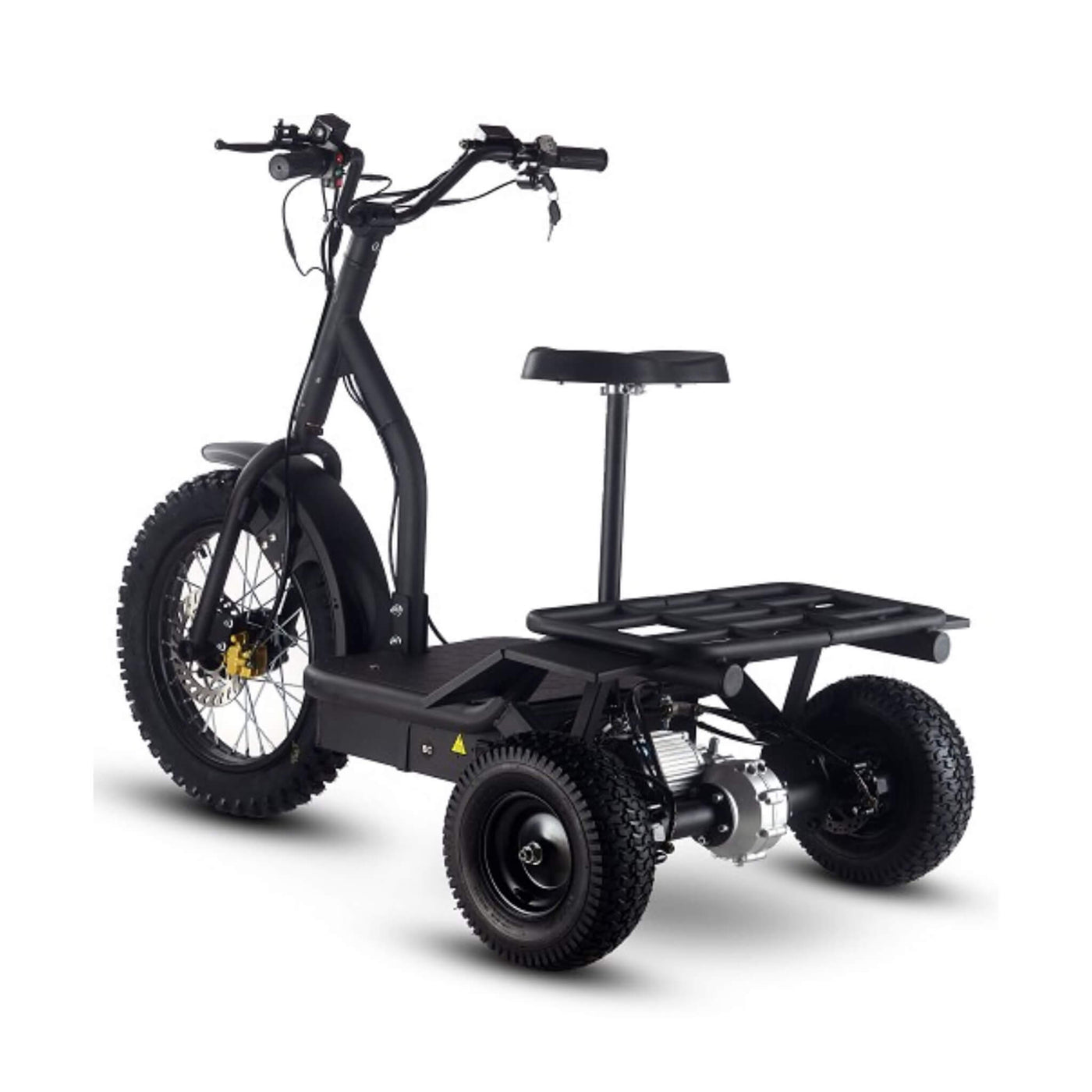 MotoTec 48V 1200W Electric Trike Three Wheel Scooter (SAK70549) by SAKSBY WHOLESALE