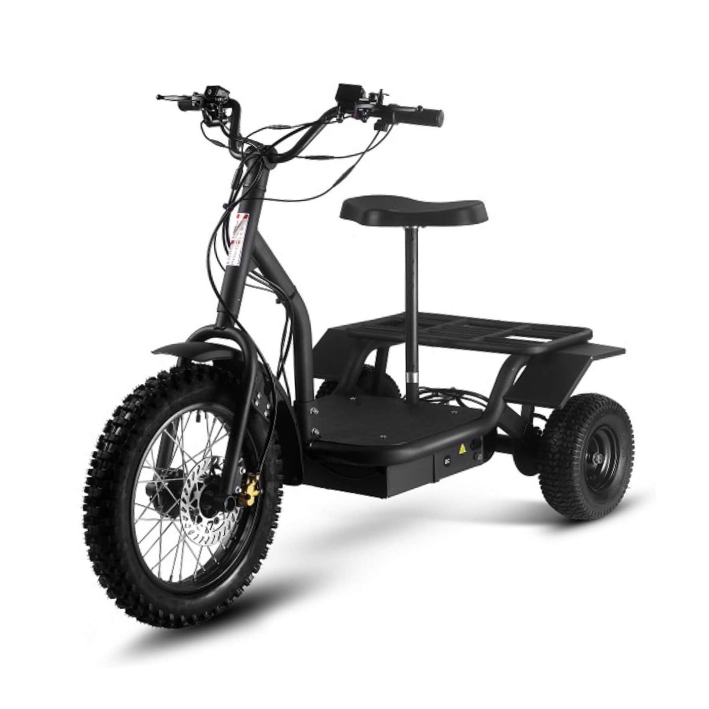 MotoTec 48V 1200W Electric Trike Three Wheel Scooter (SAK70549) by SAKSBY WHOLESALE