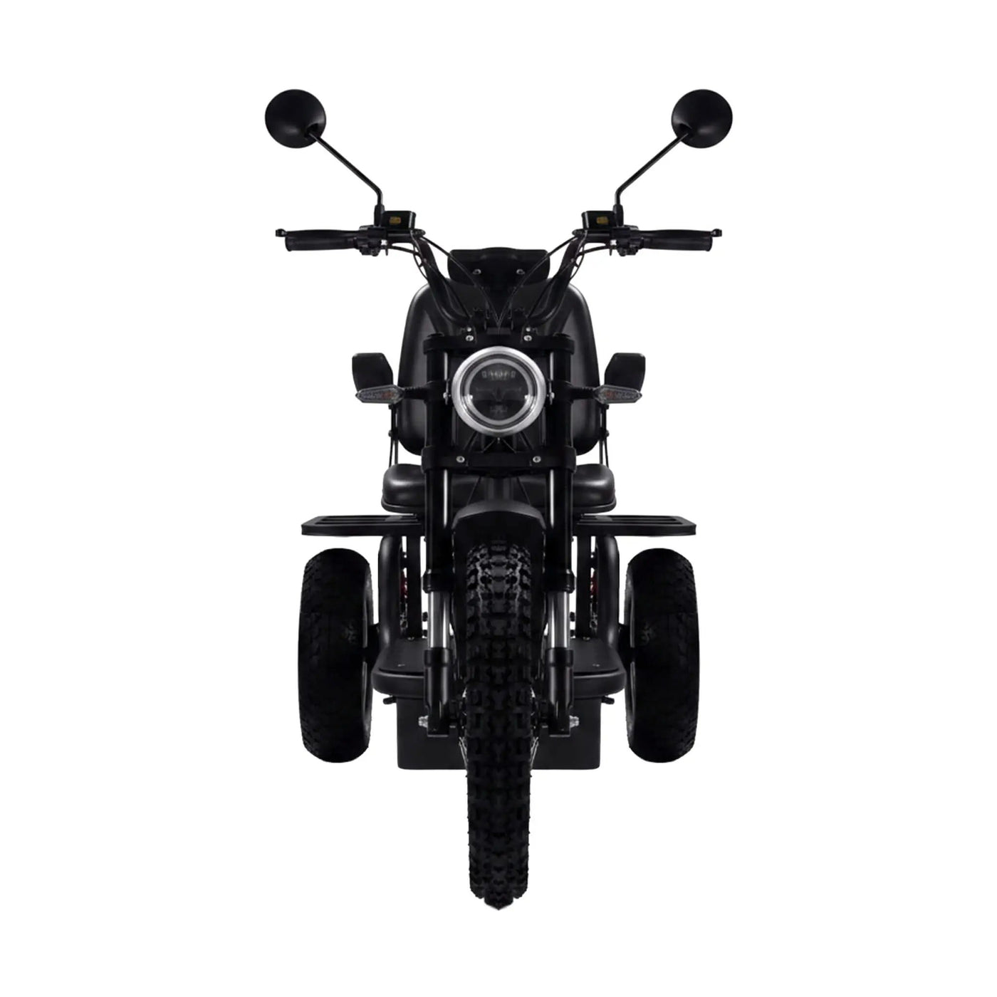 MotoTec 60V 1800W Black Three-Wheel Electric Scooter (SAK86025) by SAKSBY WHOLESALE
