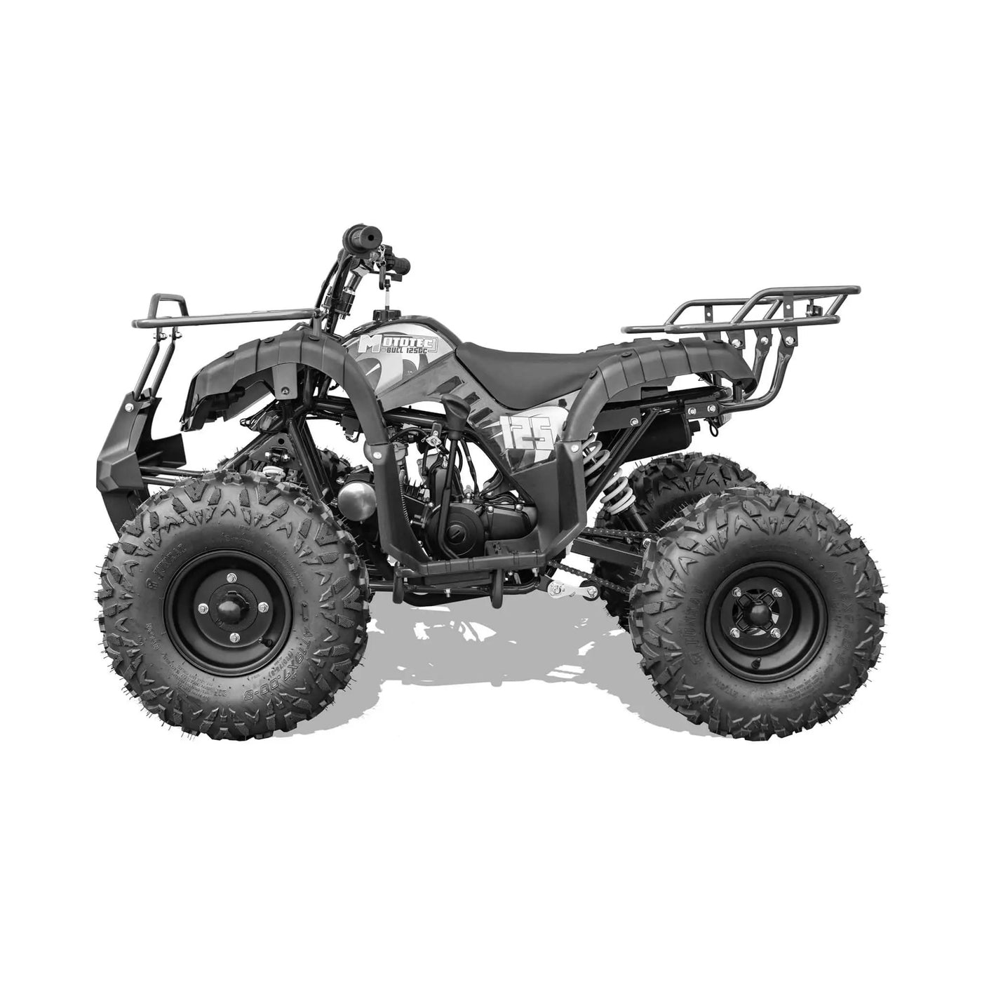 MotoTec Bull 125CC 4-Stroke Mini Kids 4-Wheeler Gas ATV Quad (SAK64813) by SAKSBY WHOLESALE