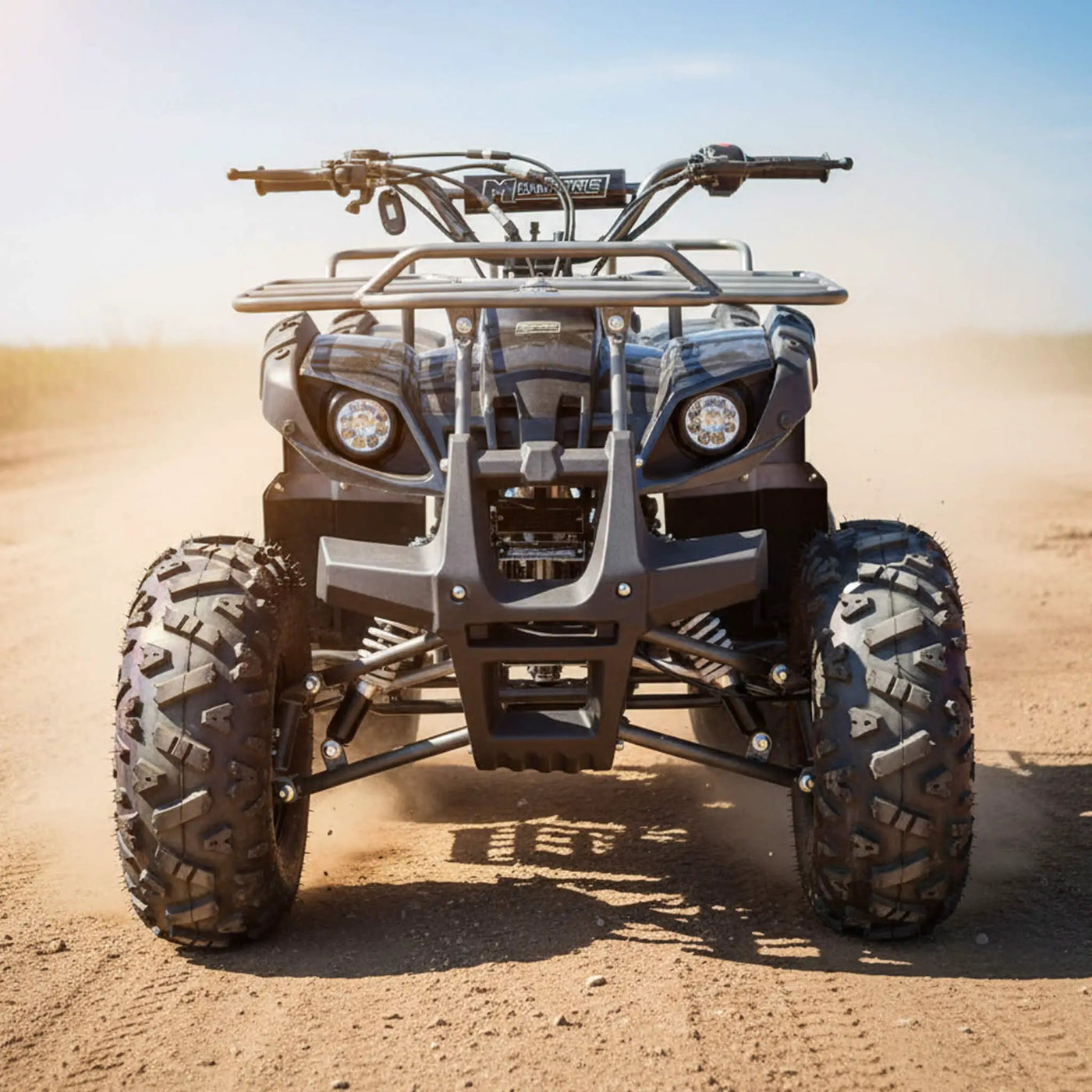 MotoTec Bull 125CC 4-Stroke Mini Kids 4-Wheeler Gas ATV Quad (SAK64813) by SAKSBY WHOLESALE