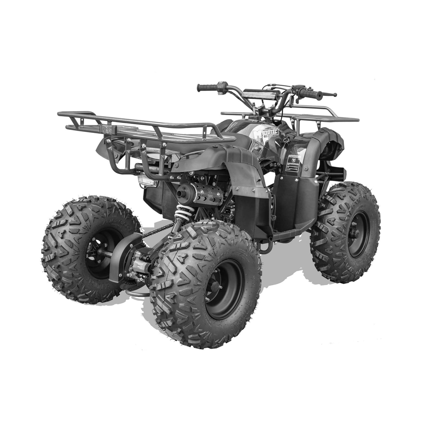 MotoTec Bull 125CC 4-Stroke Mini Kids 4-Wheeler Gas ATV Quad (SAK64813) by SAKSBY WHOLESALE
