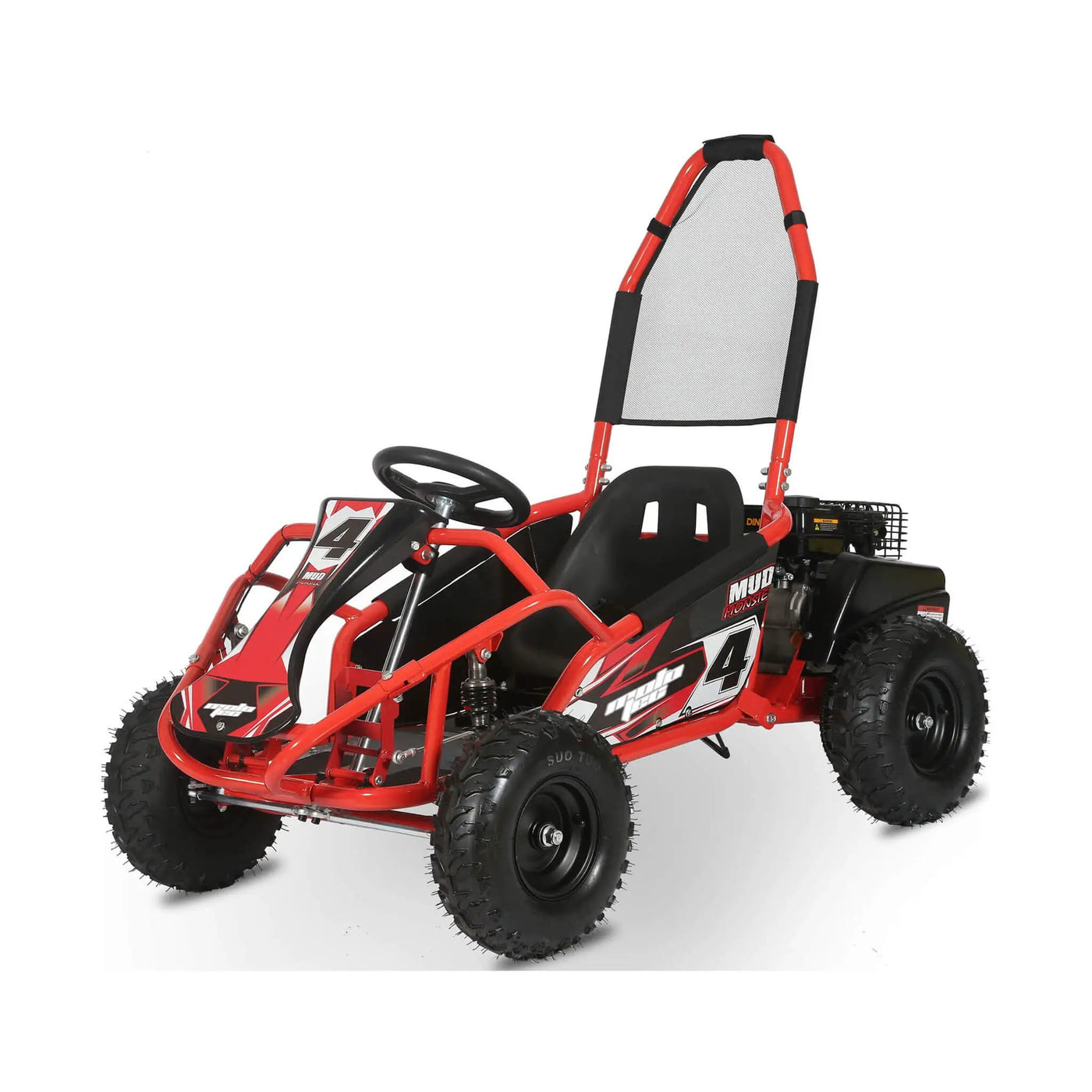 MotoTec Mud 98CC Full Suspension Gas Powered Go Kart (SAK28149) by SAKSBY WHOLESALE