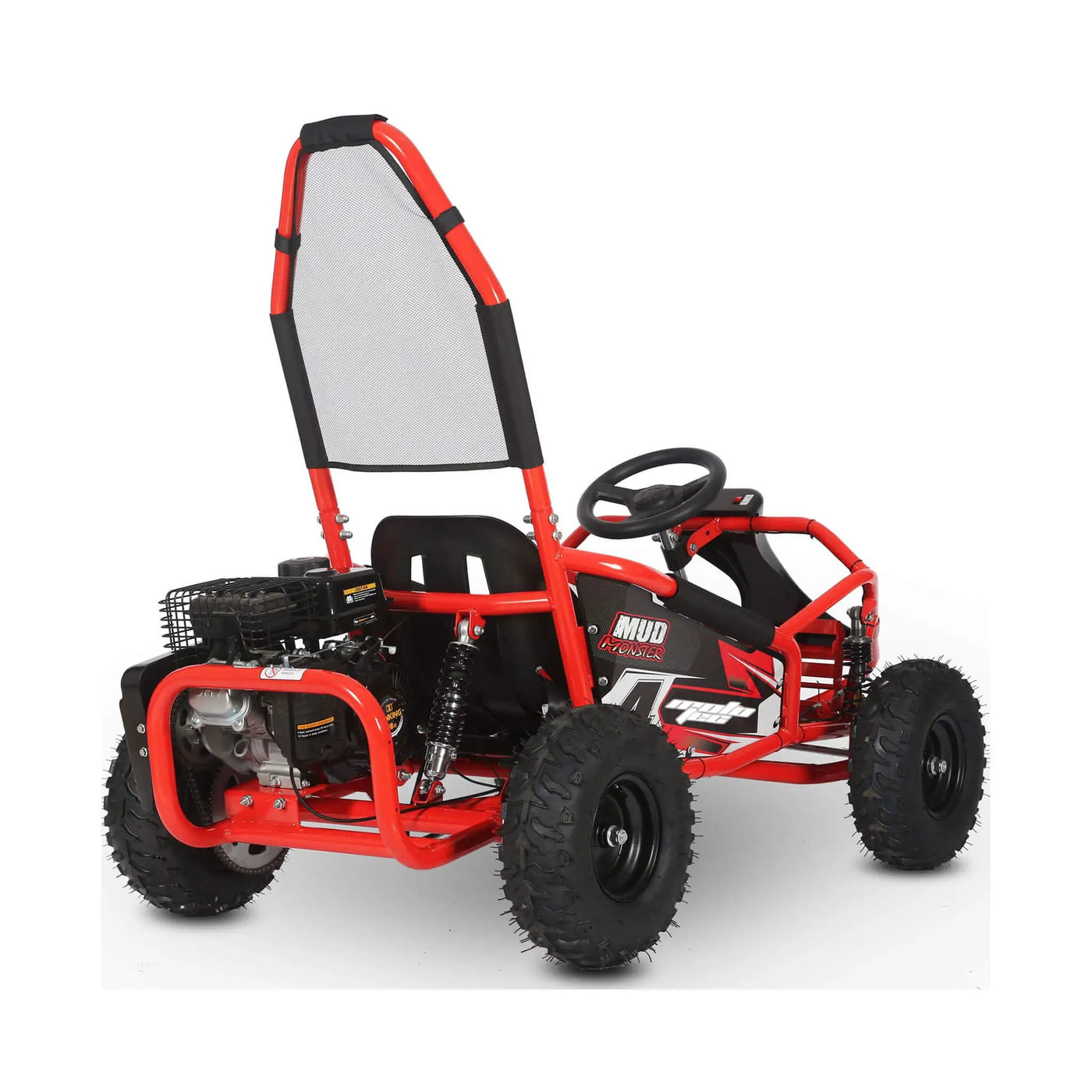 MotoTec Mud 98CC Full Suspension Gas Powered Go Kart (SAK28149) by SAKSBY WHOLESALE