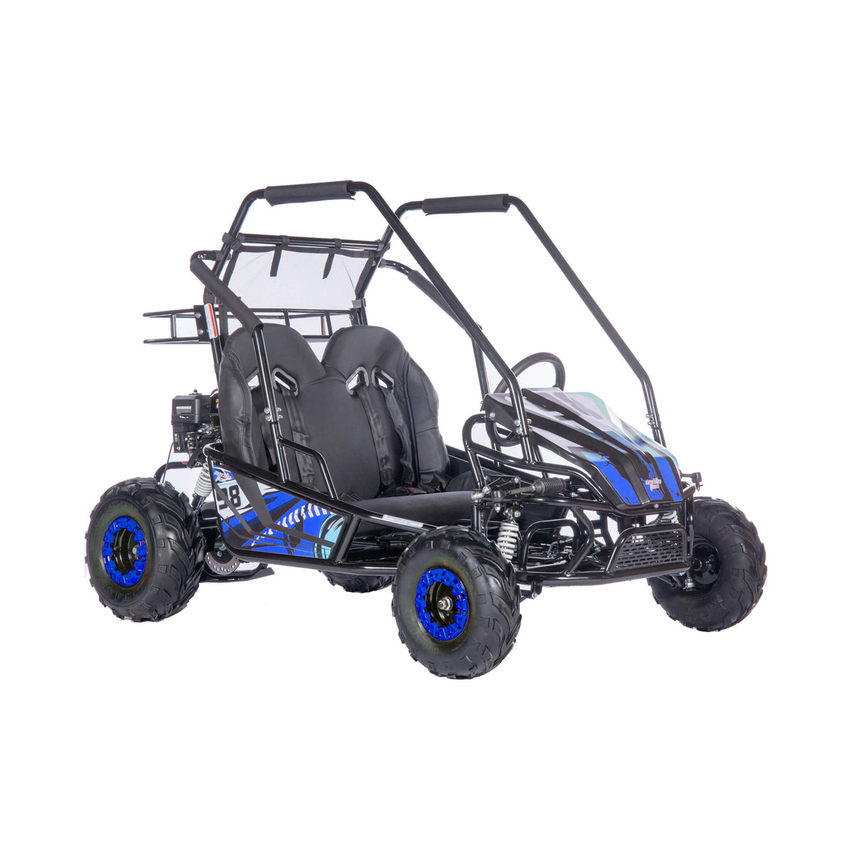 MotoTec Mud XL 212CC 2-Seat Go Kart With Full Suspension (SAK27195) by SAKSBY WHOLESALE