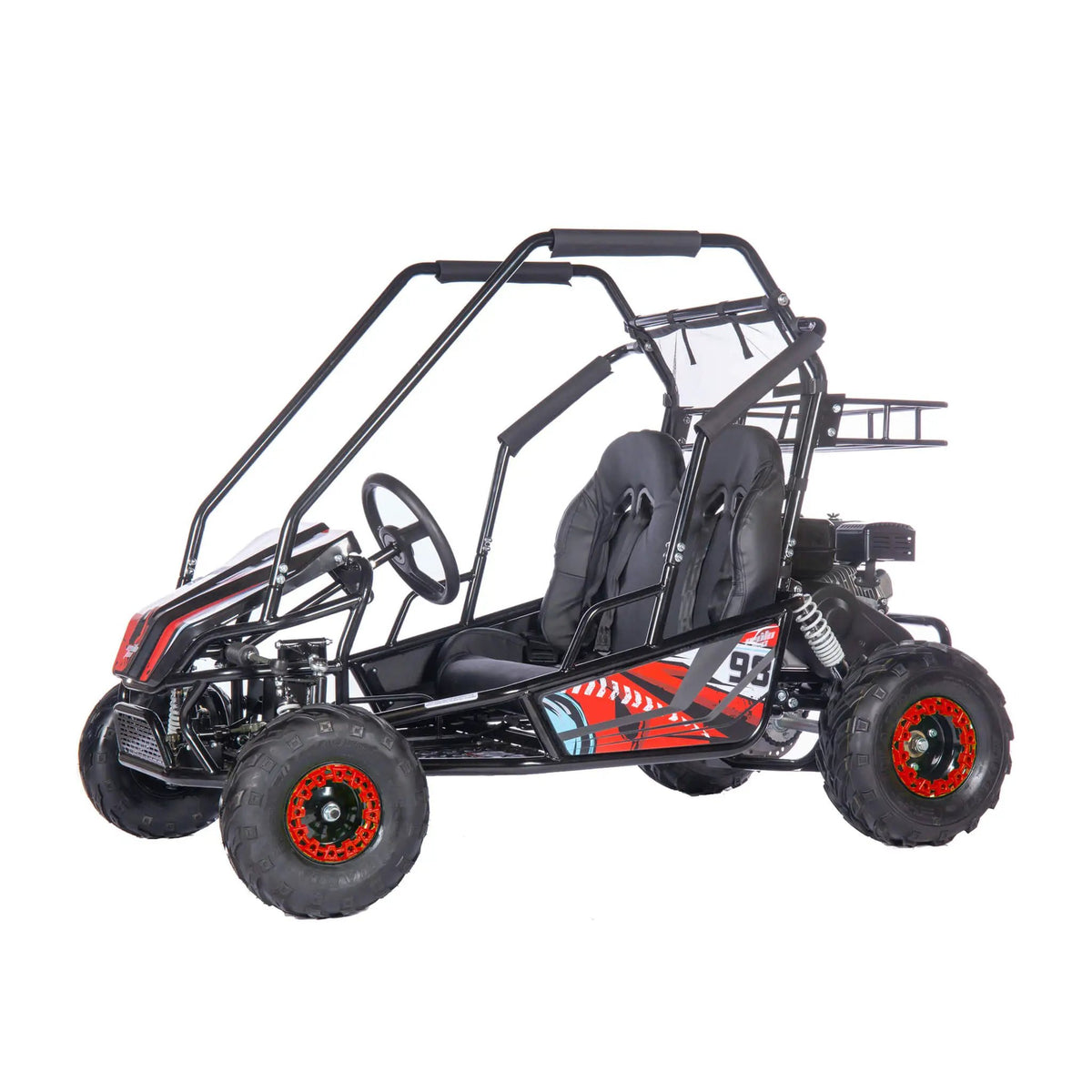 MotoTec Mud XL 212CC 2-Seat Go Kart With Full Suspension (SAK27195) by SAKSBY WHOLESALE