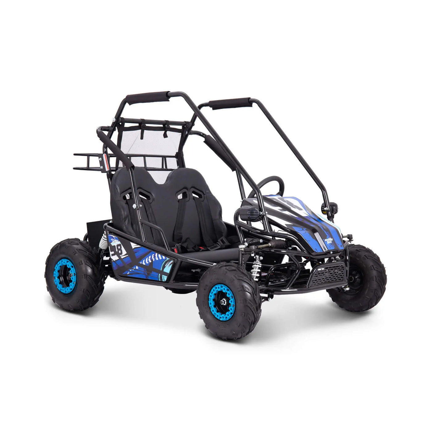 MotoTec Mud XL 60V/20AH Electric Full Suspension Go Kart, 2000W (SAK96351) by SAKSBY WHOLESALE