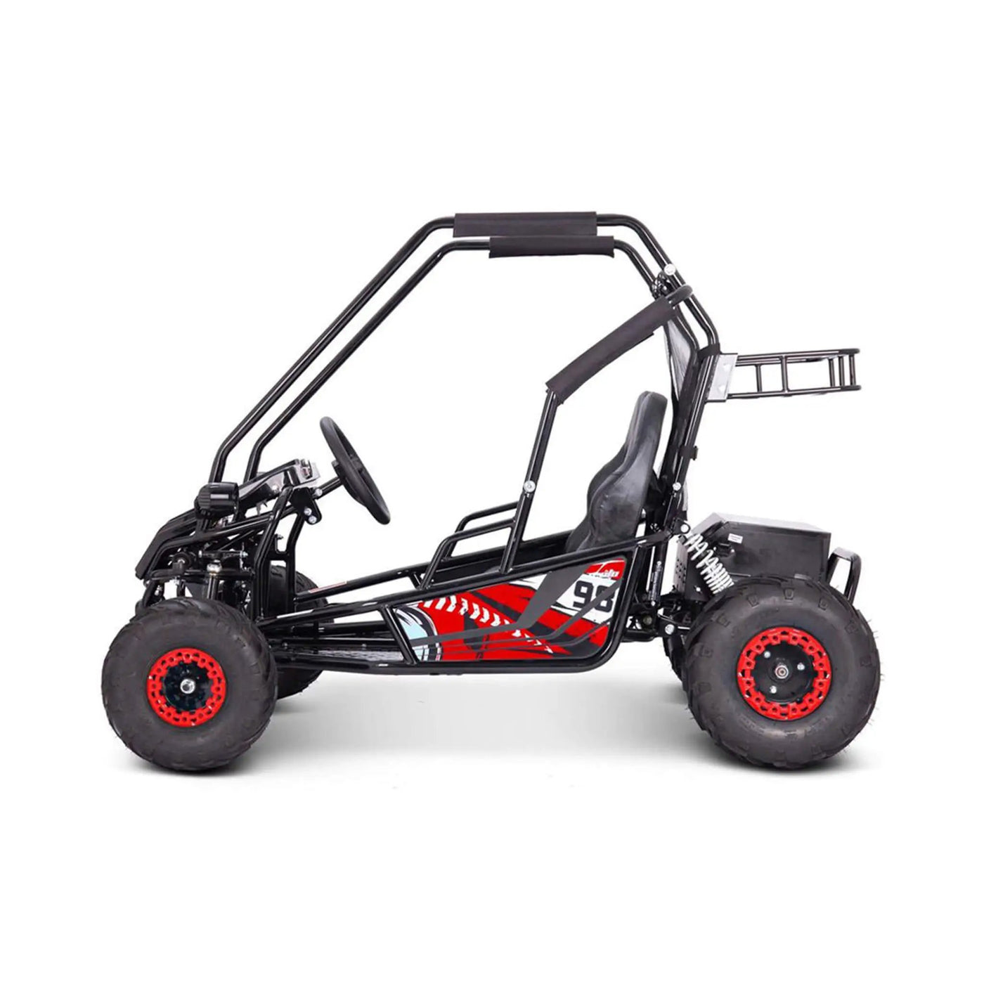 MotoTec Mud XL 60V/20AH Electric Full Suspension Go Kart, 2000W (SAK96351) by SAKSBY WHOLESALE