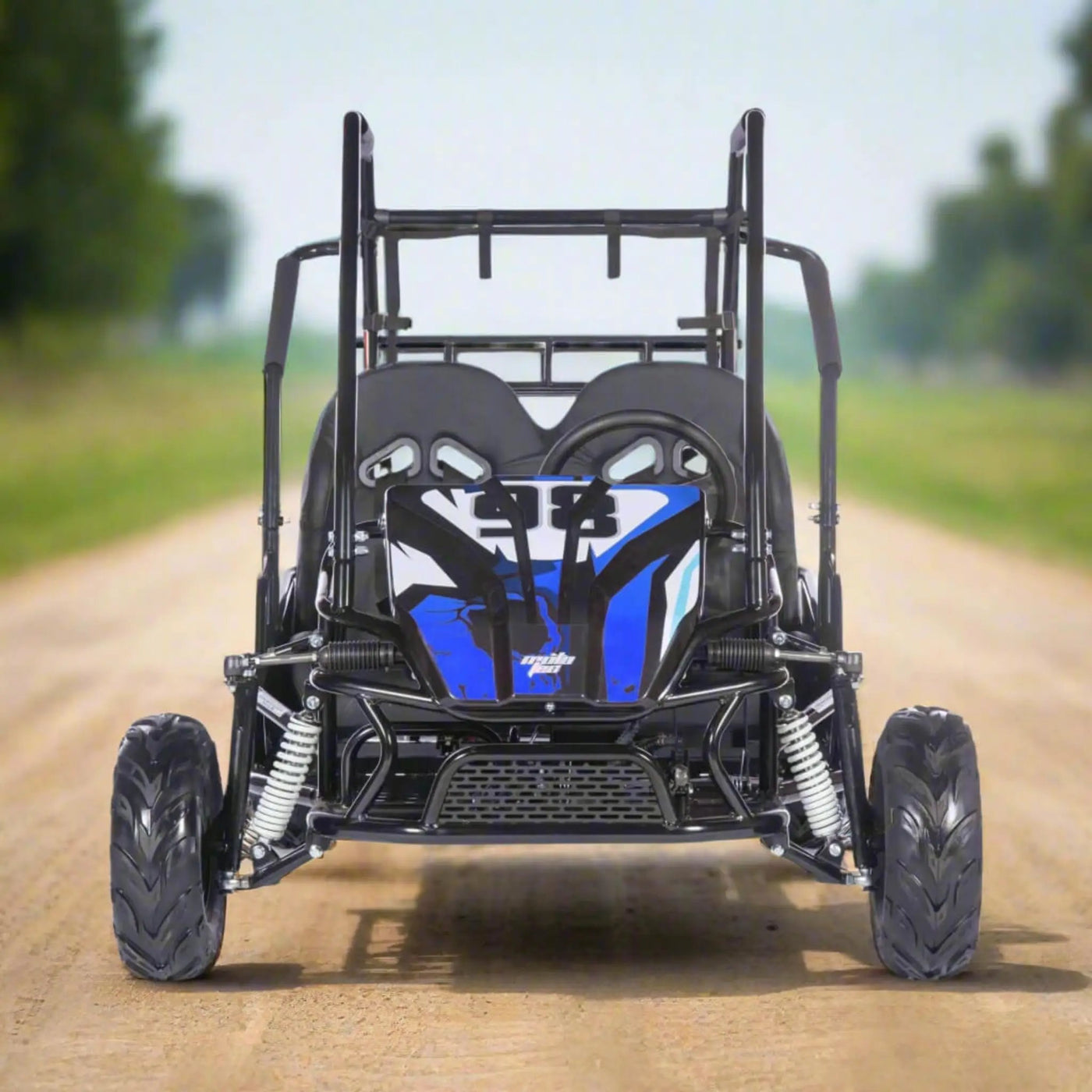 MotoTec Mud XL 212CC 2-Seat Go Kart With Full Suspension (SAK27195) by SAKSBY WHOLESALE