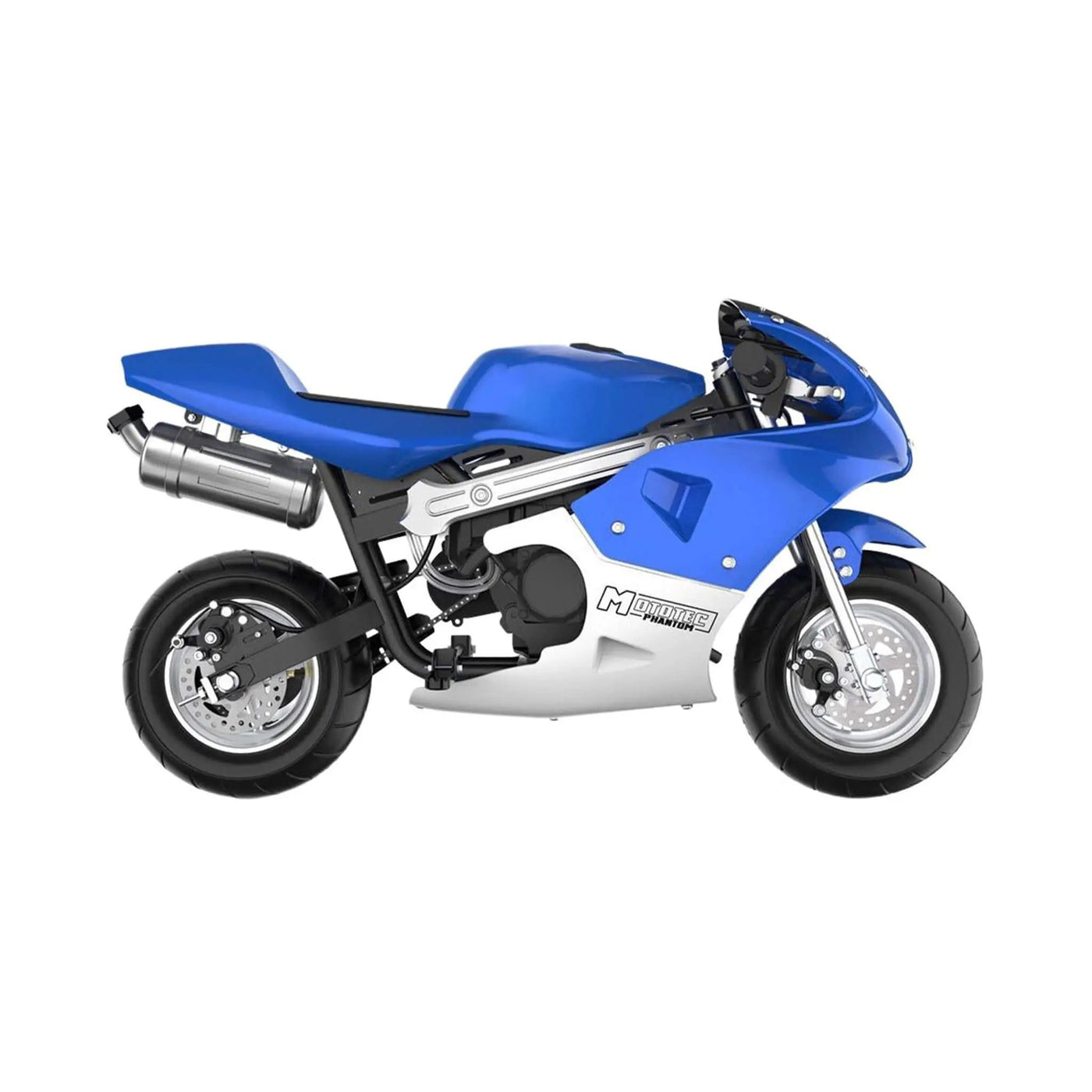 MotoTec Phantom 49CC Two-Stroke Gas Pocket Bike (SAK13859) by SAKSBY WHOLESALE