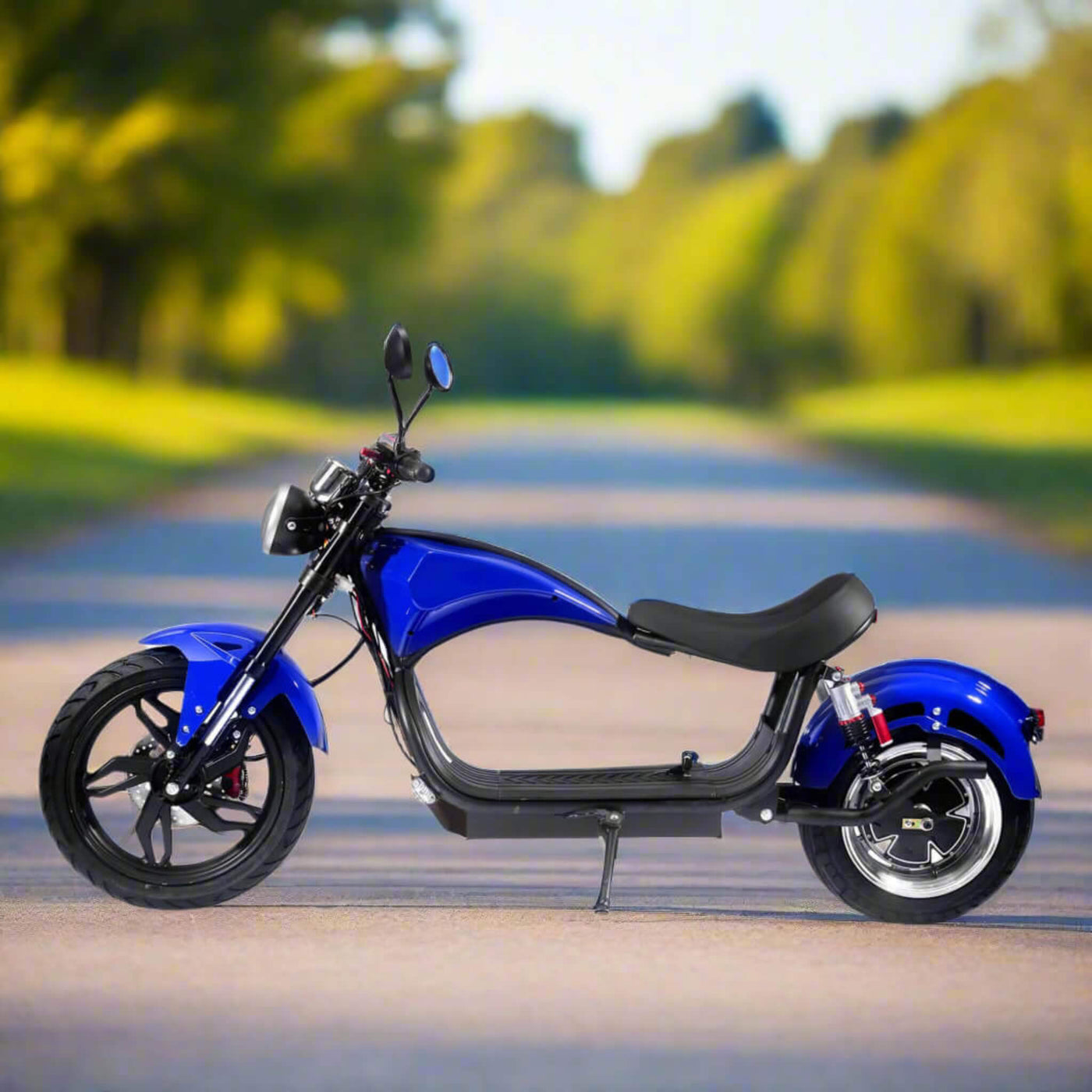 MotoTec Raven 60V/30AH 2500W Electric Moped Motorcycle Scooter For Adults (SAK48263) by SAKSBY WHOLESALE