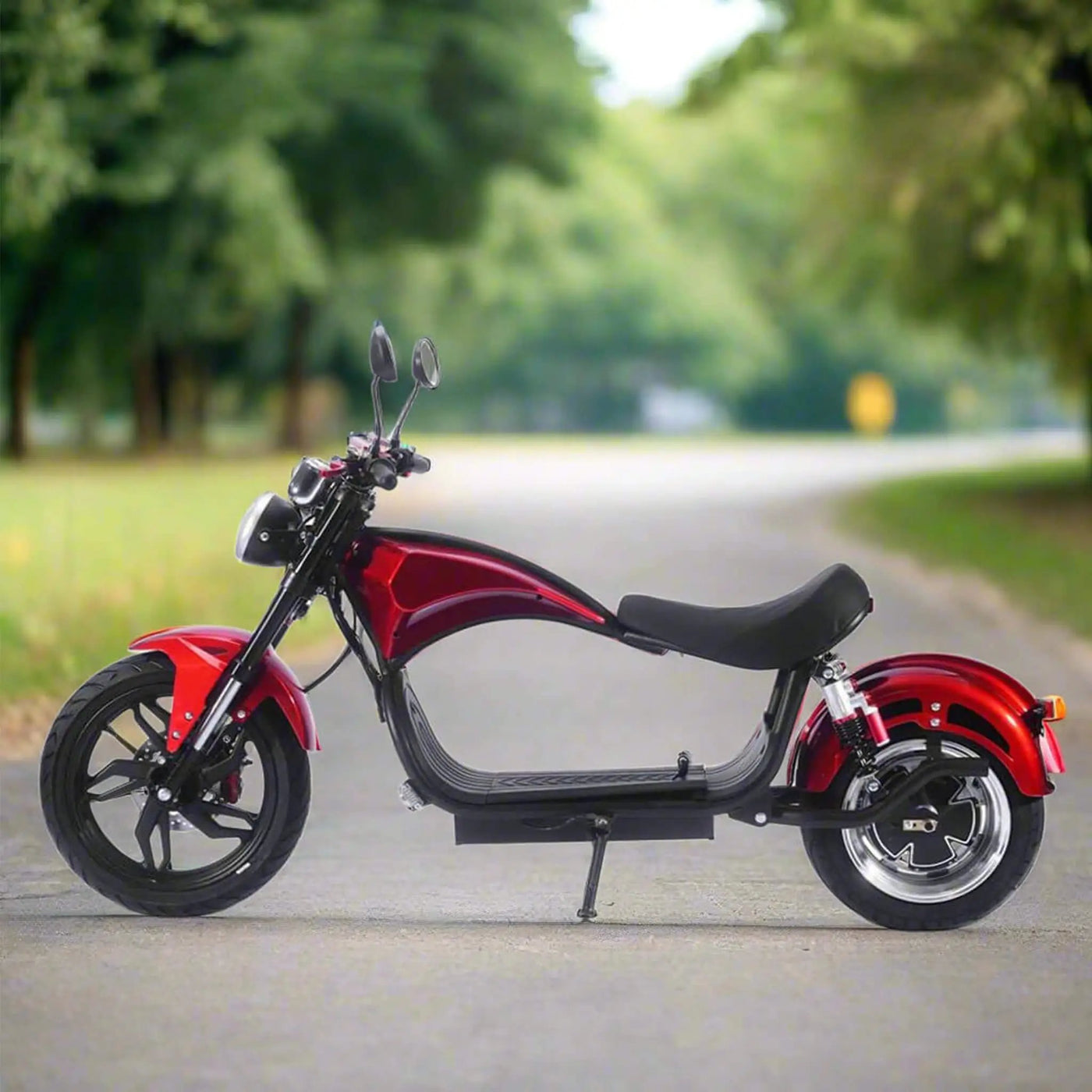 MotoTec Raven 60V/30AH 2500W Electric Moped Motorcycle Scooter For Adults (SAK48263) by SAKSBY WHOLESALE