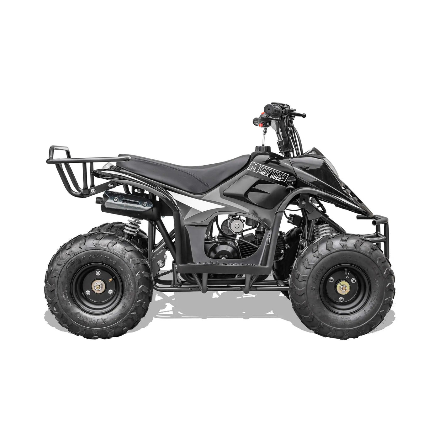 MotoTec Rex 110CC 4-Stroke Mini Kids 4 Wheeler Gas ATV Quad (SAK24197) by SAKSBY WHOLESALE
