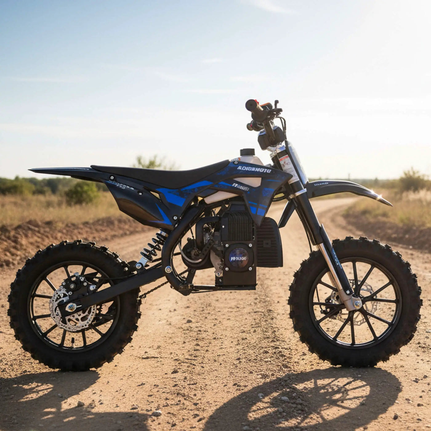 MotoTec Thunder 50CC 2-Stroke Kids Gas Dirt Bike (SAK37480) by SAKSBY WHOLESALE