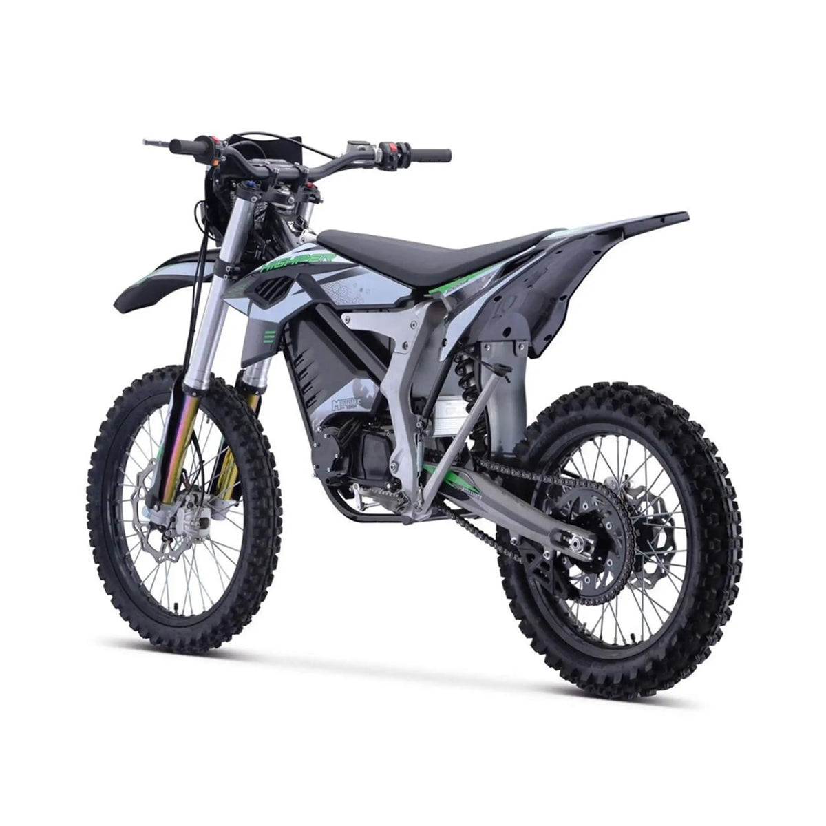 MotoTec Venom High-Performance 72V/12000W Electric Dirt Bike, White (SAK70326) by SAKSBY WHOLESALE