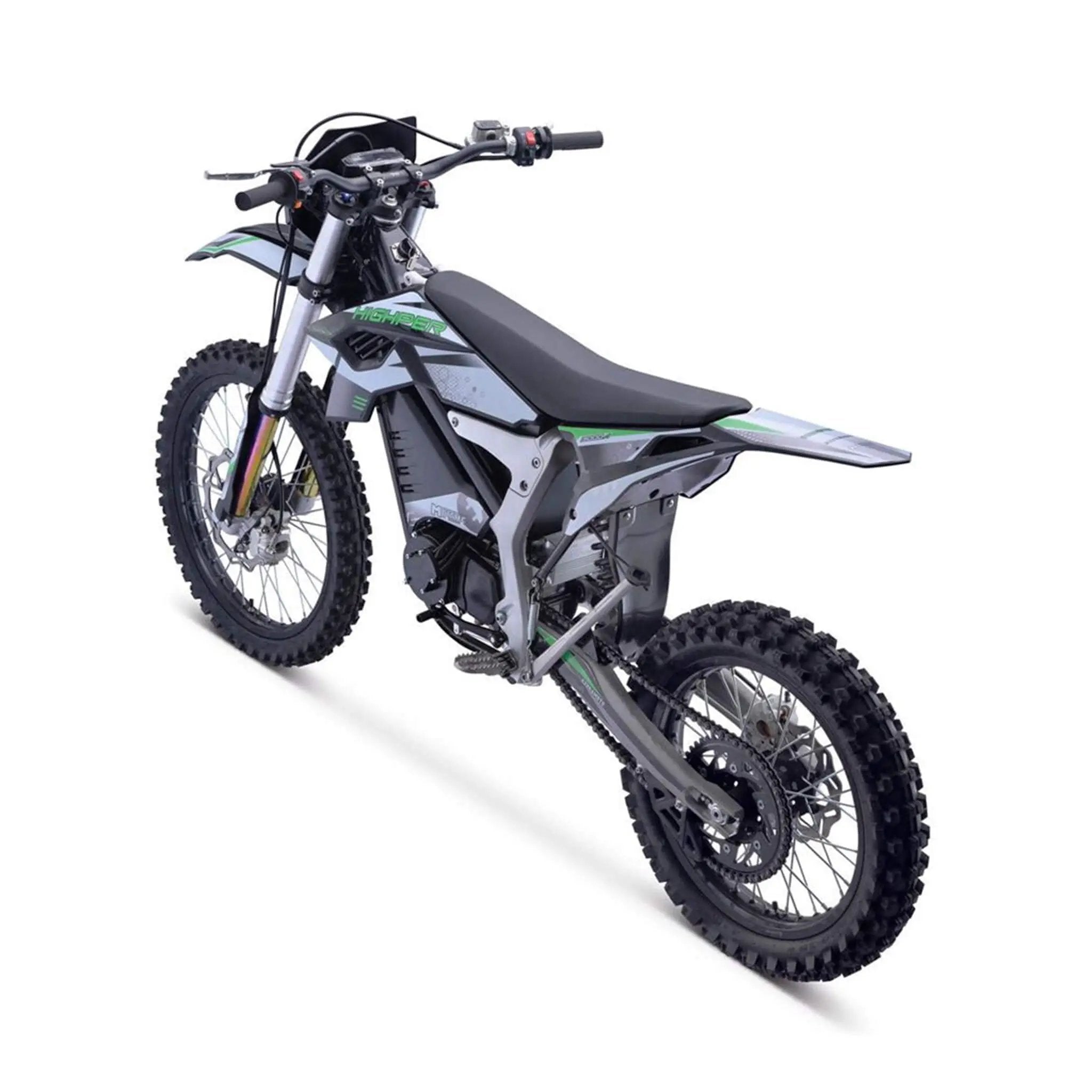 MotoTec Venom High-Performance 72V/12000W Electric Dirt Bike, White (SAK70326) by SAKSBY WHOLESALE