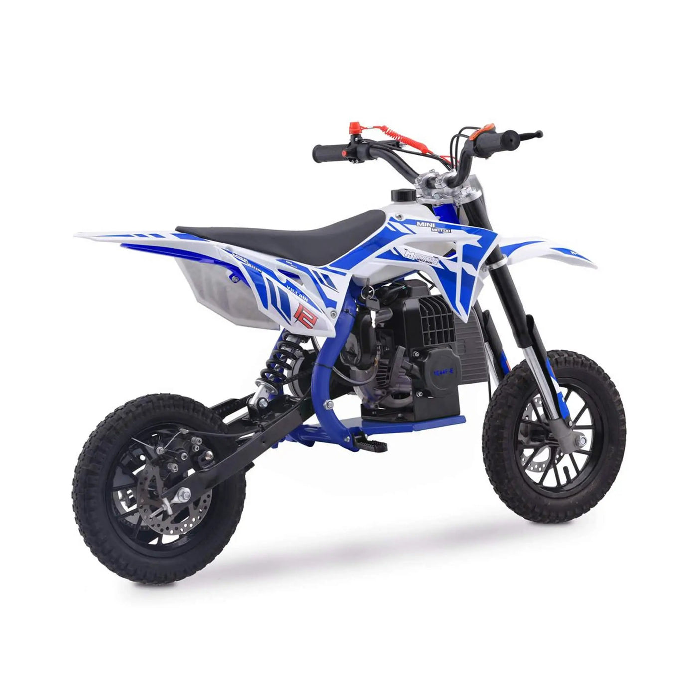 MotoTec Villain 52CC 2-Stroke Kids Gas Dirt Bike (SAK59274) by SAKSBY WHOLESALE