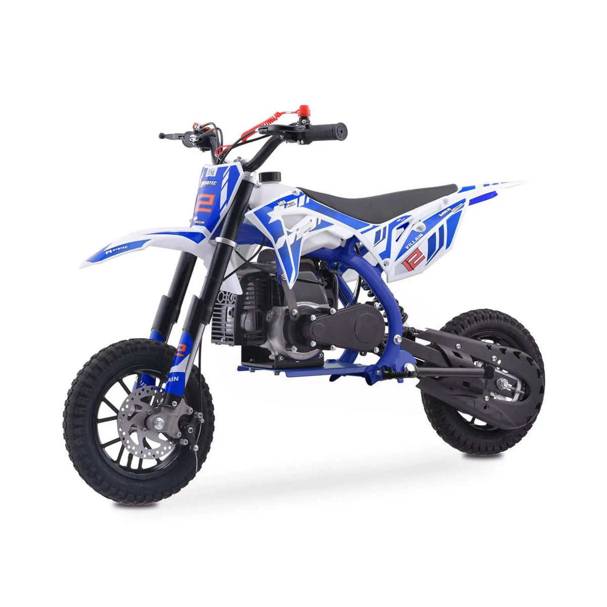 MotoTec Villain 52CC 2-Stroke Kids Gas Dirt Bike (SAK59274) by SAKSBY WHOLESALE