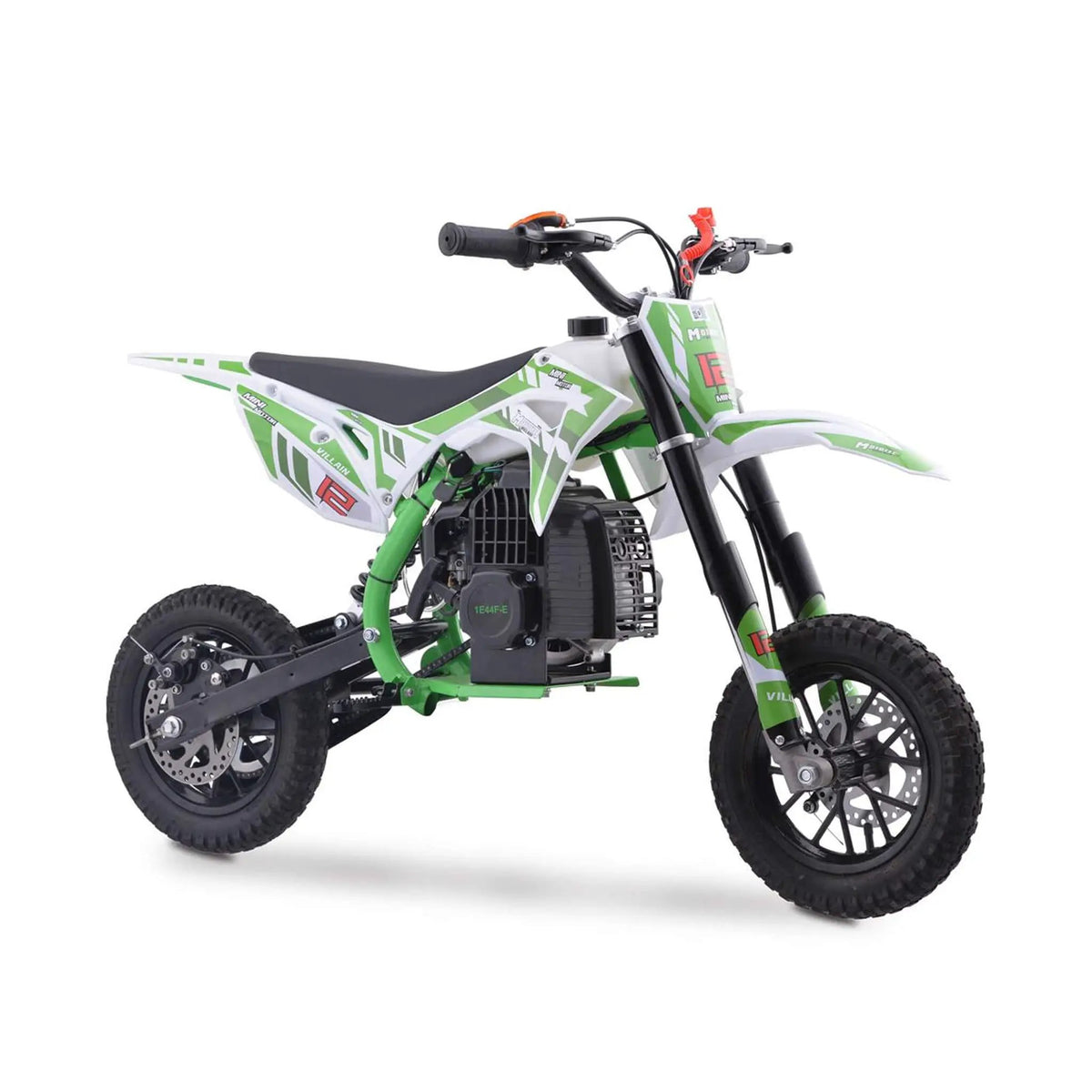MotoTec Villain 52CC 2-Stroke Kids Gas Dirt Bike (SAK59274) by SAKSBY WHOLESALE
