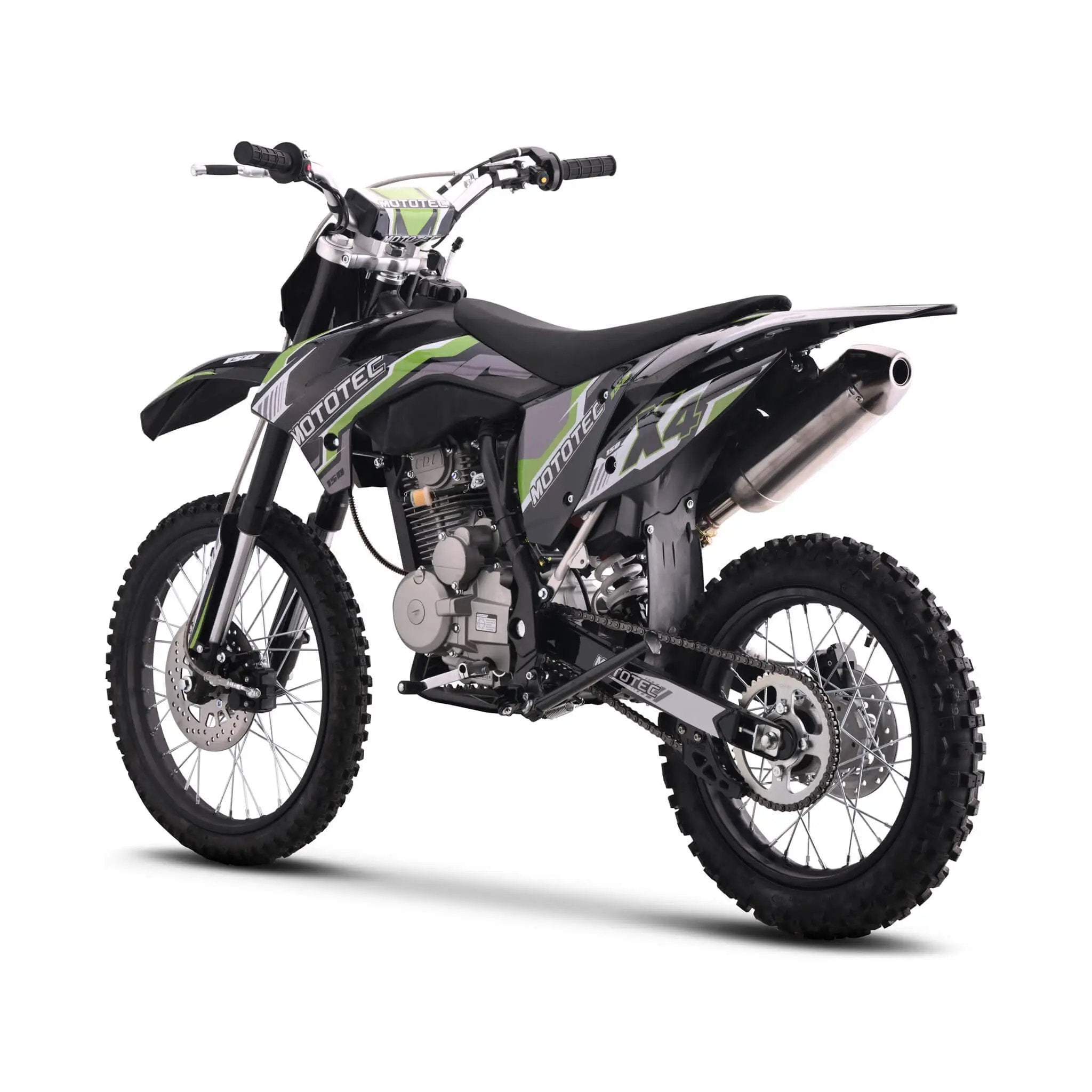 MotoTec X4 150CC 4-Stroke High-Performance Gas-Powered Dirt Bike (SAK95731) by SAKSBY WHOLESALE