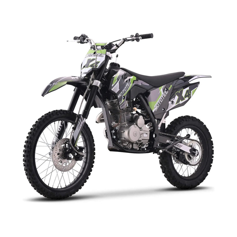 MotoTec X4 150CC 4-Stroke High-Performance Gas-Powered Dirt Bike (SAK95731) by SAKSBY WHOLESALE