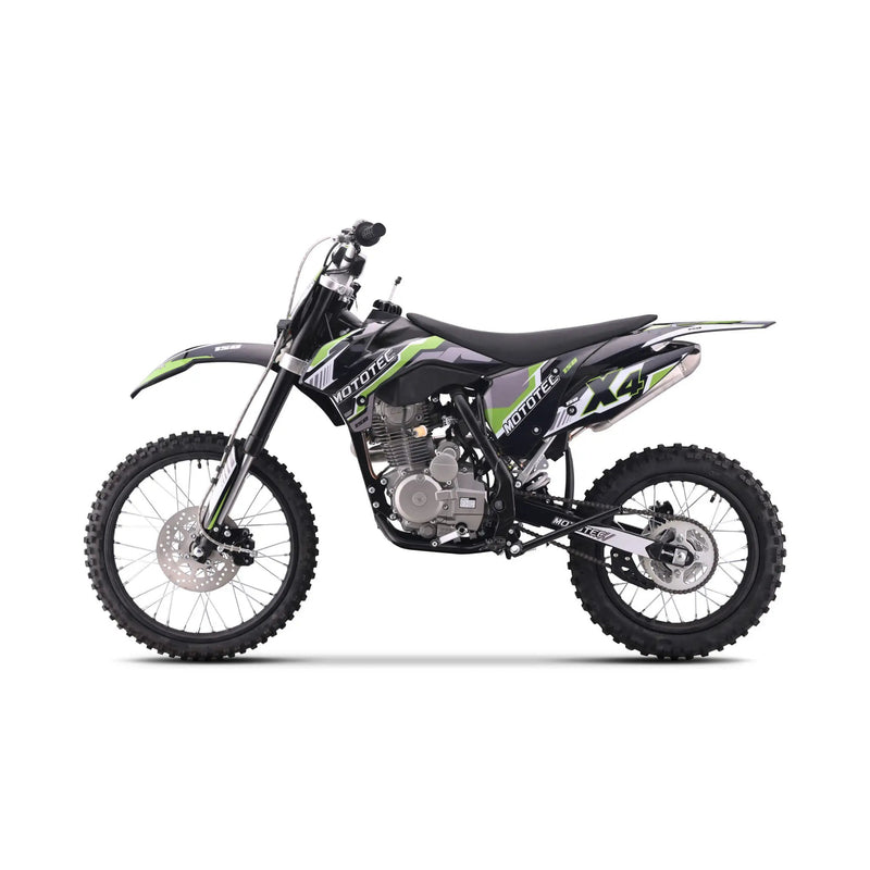 MotoTec X4 150CC 4-Stroke High-Performance Gas-Powered Dirt Bike (SAK95731) by SAKSBY WHOLESALE