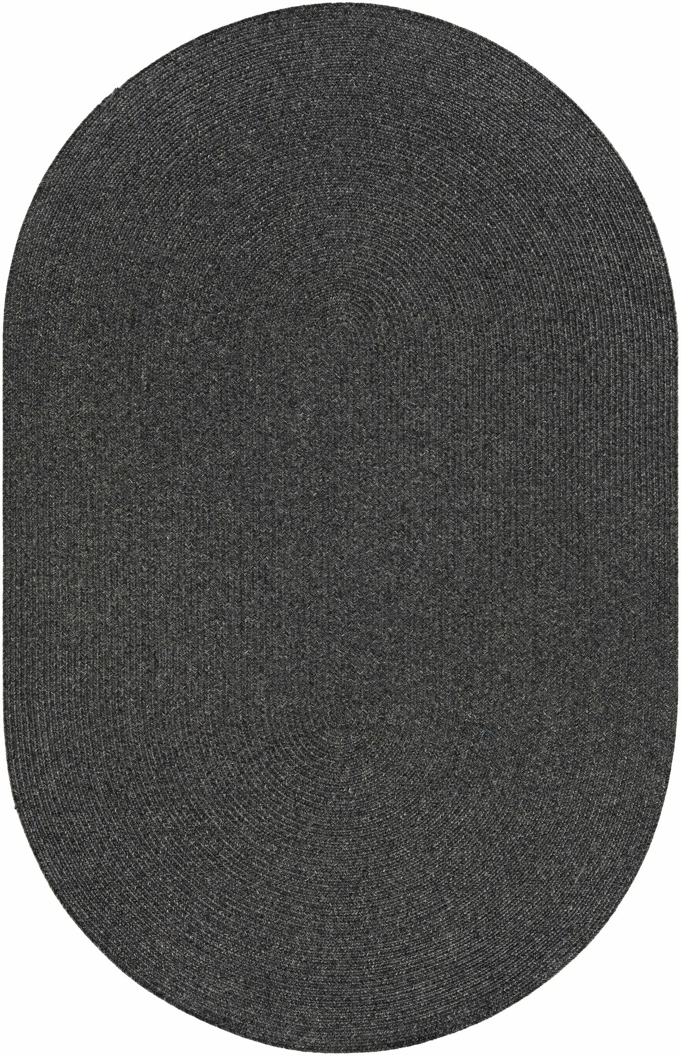Black Braided Faux Jute Outdoor Rug by Boutique Rugs
