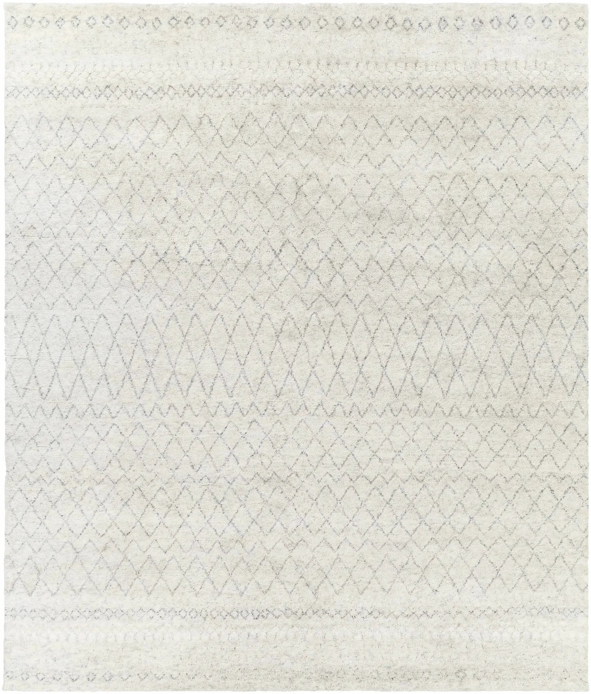 Mozon Handmade Faux Silk Area Rug - Clearance by Boutique Rugs