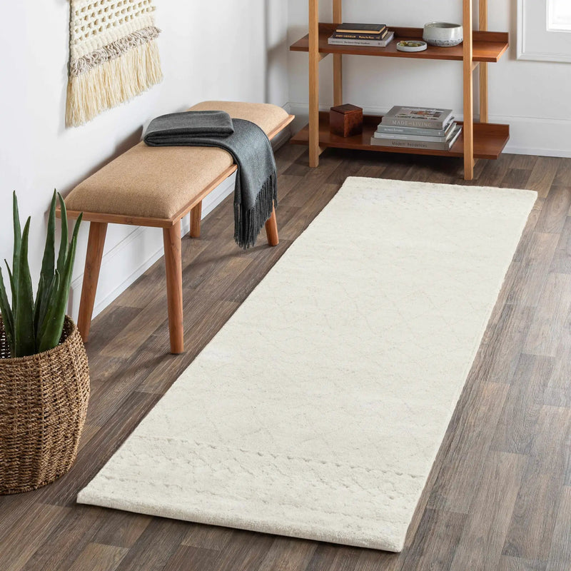 Mozon Handmade Faux Silk Area Rug - Clearance by Boutique Rugs