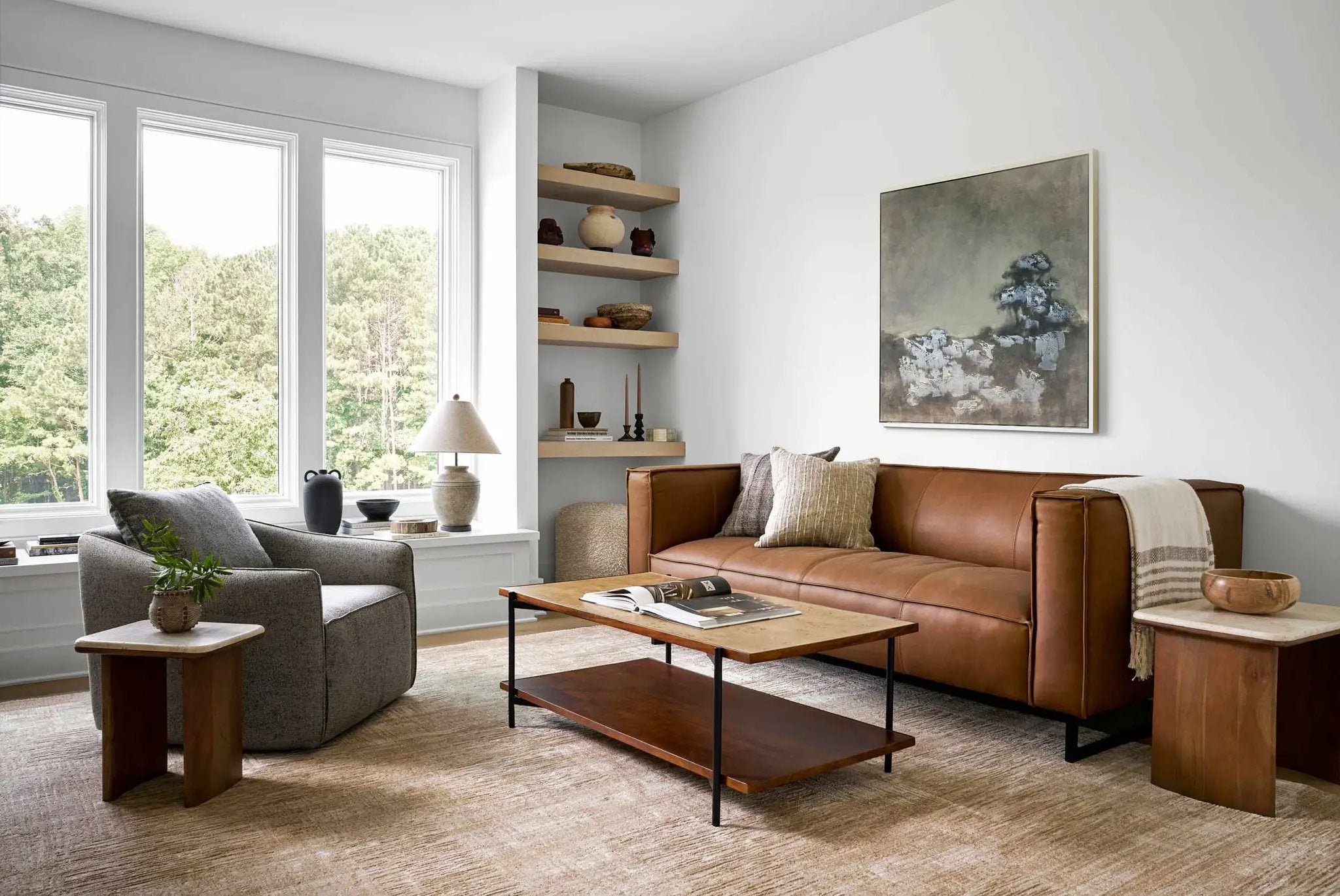 Goren Beige Area Rug by Boutique Rugs