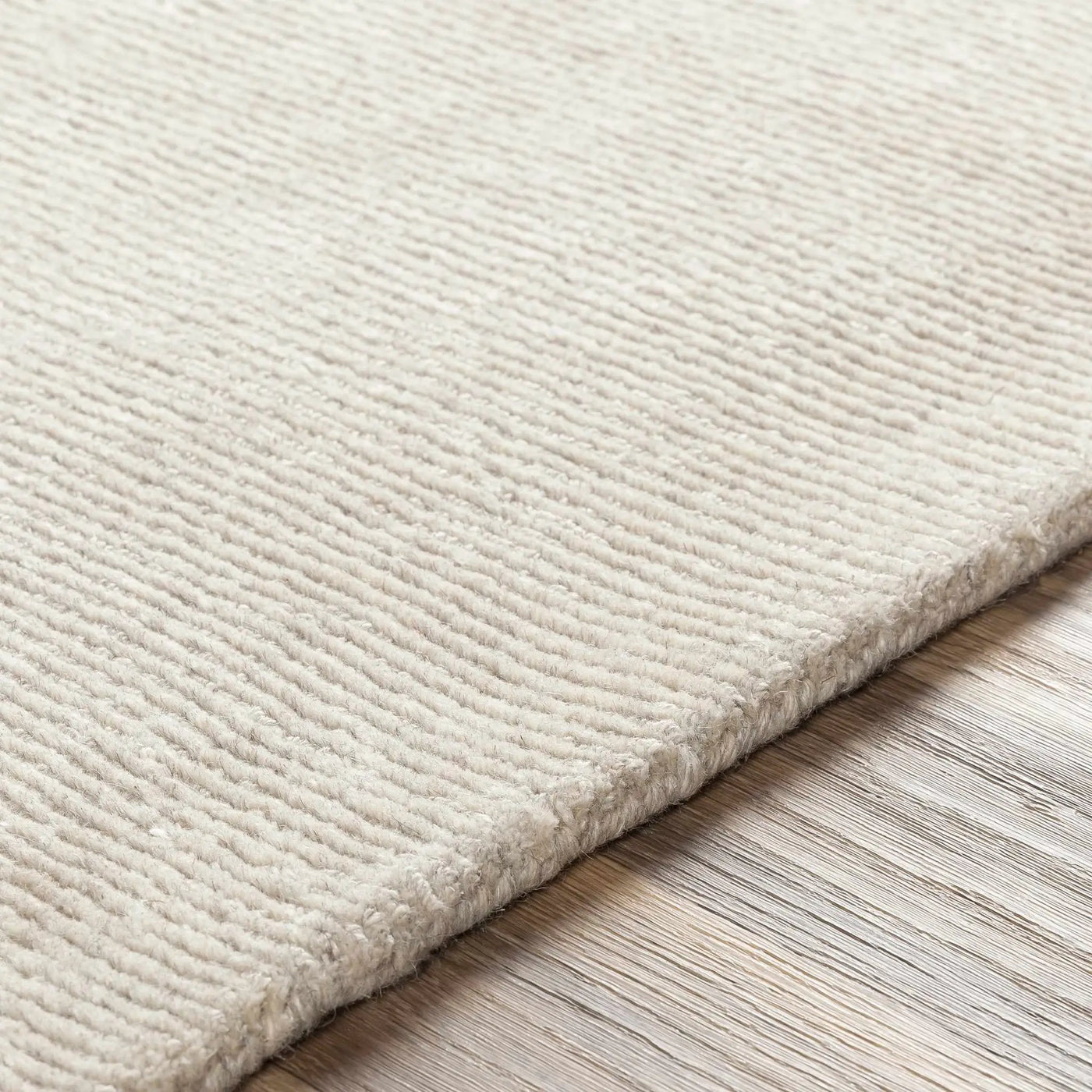 Mariba Ivory Wool Area Rug by Boutique Rugs