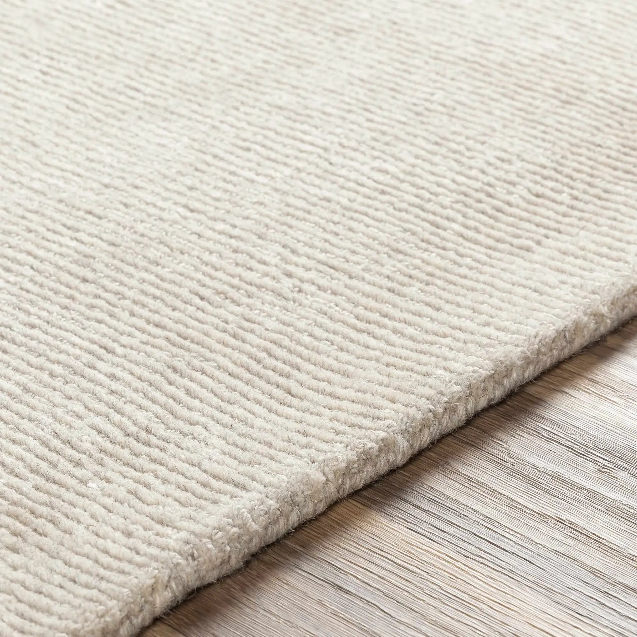Mariba Ivory Wool Area Rug by Boutique Rugs