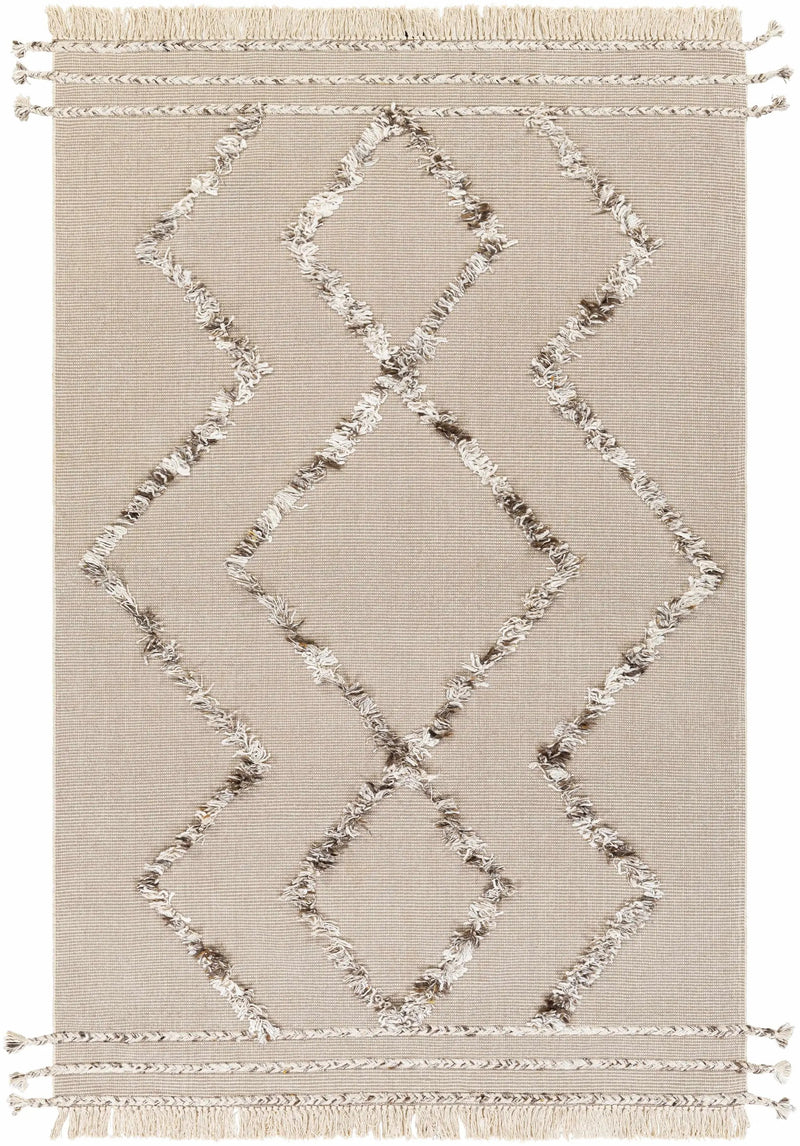 Marleston Taupe High-Low Rug - Clearance by Boutique Rugs