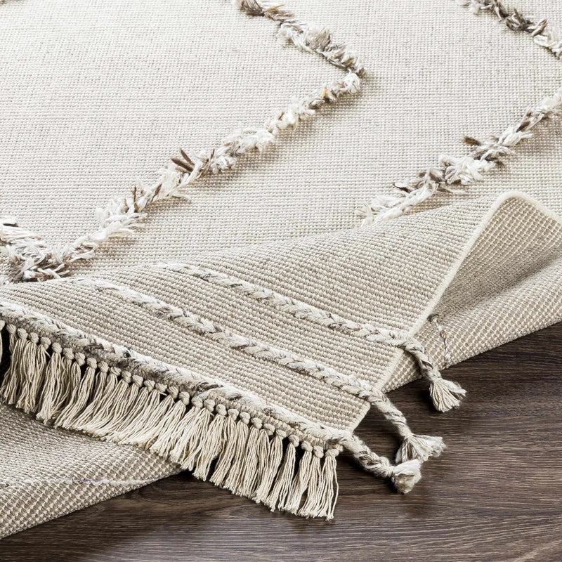Marleston Taupe High-Low Rug - Clearance by Boutique Rugs